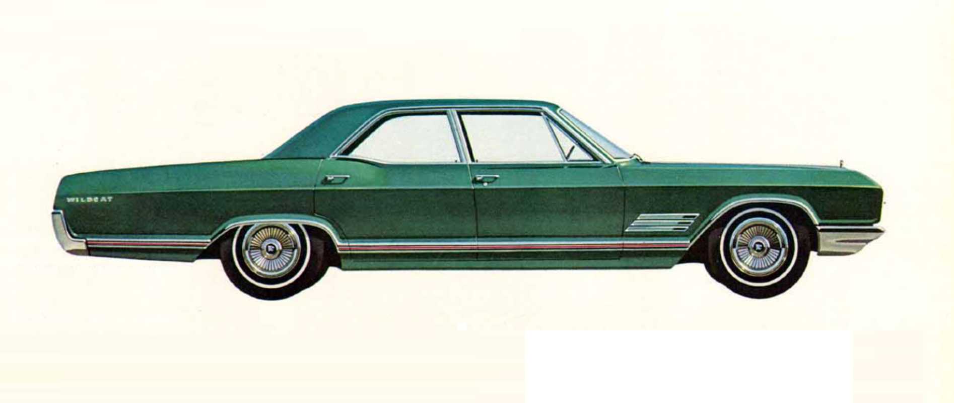 Buick Wildcat Sedan 7.0 V8 Automatic, 345hp, 1966
