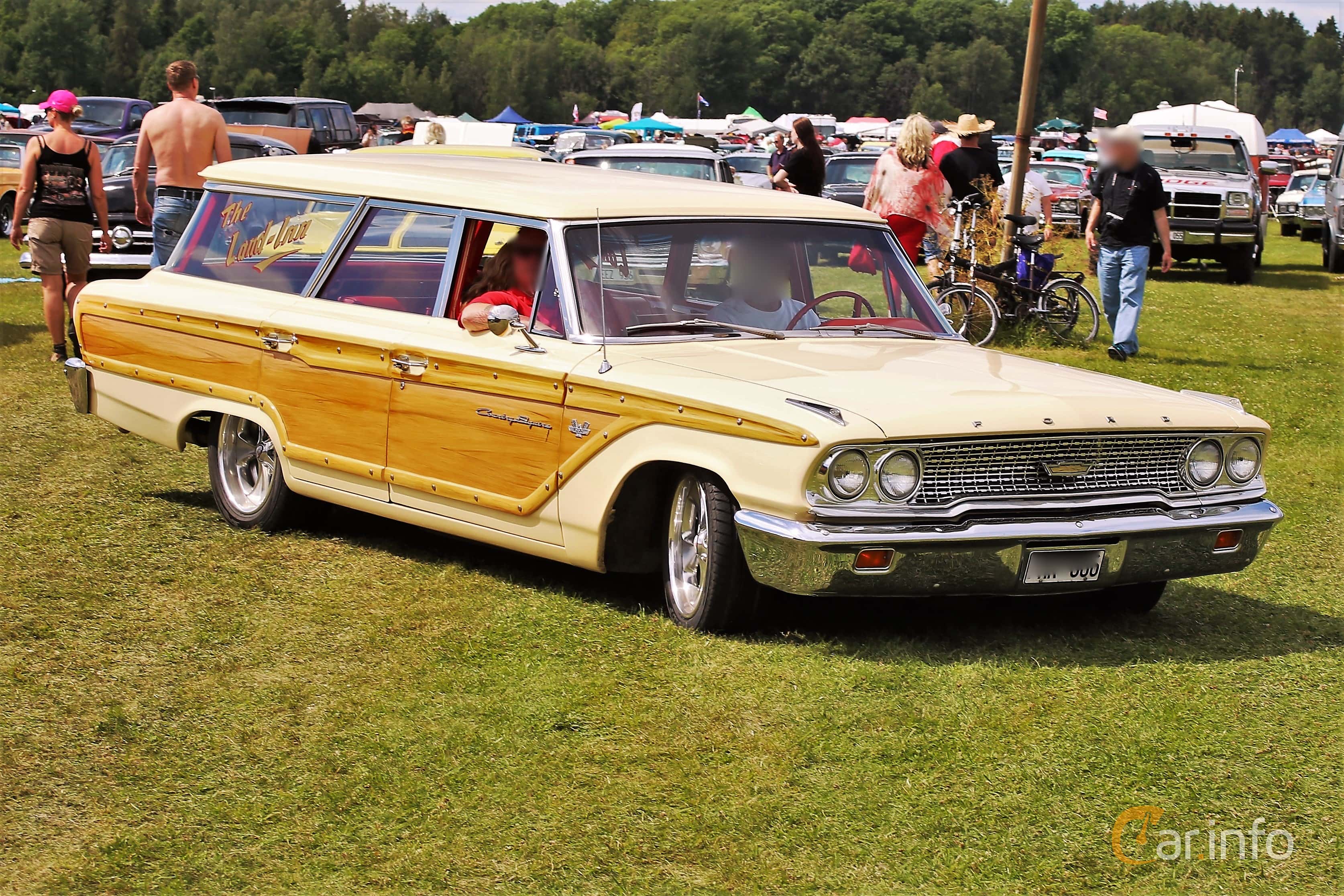 Ford Country Squire 2-seat 4.3 V8 Manual, 166hp, 1963