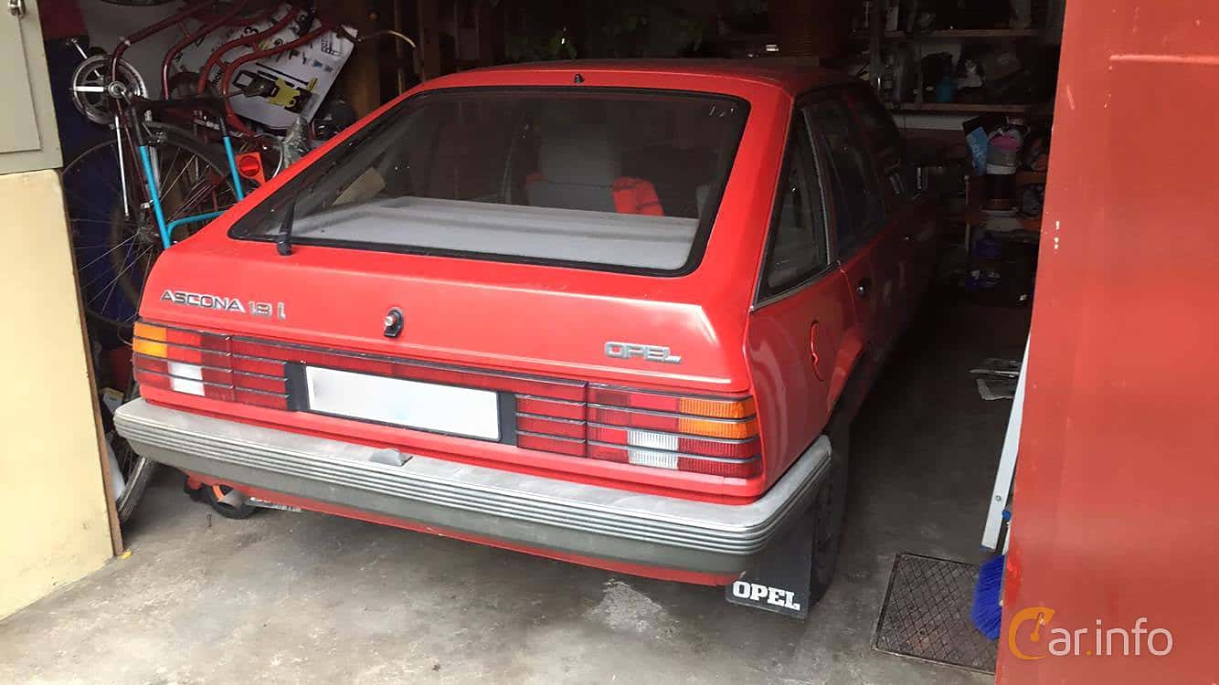 Opel Ascona 5-door 1.8  115hp, 1986