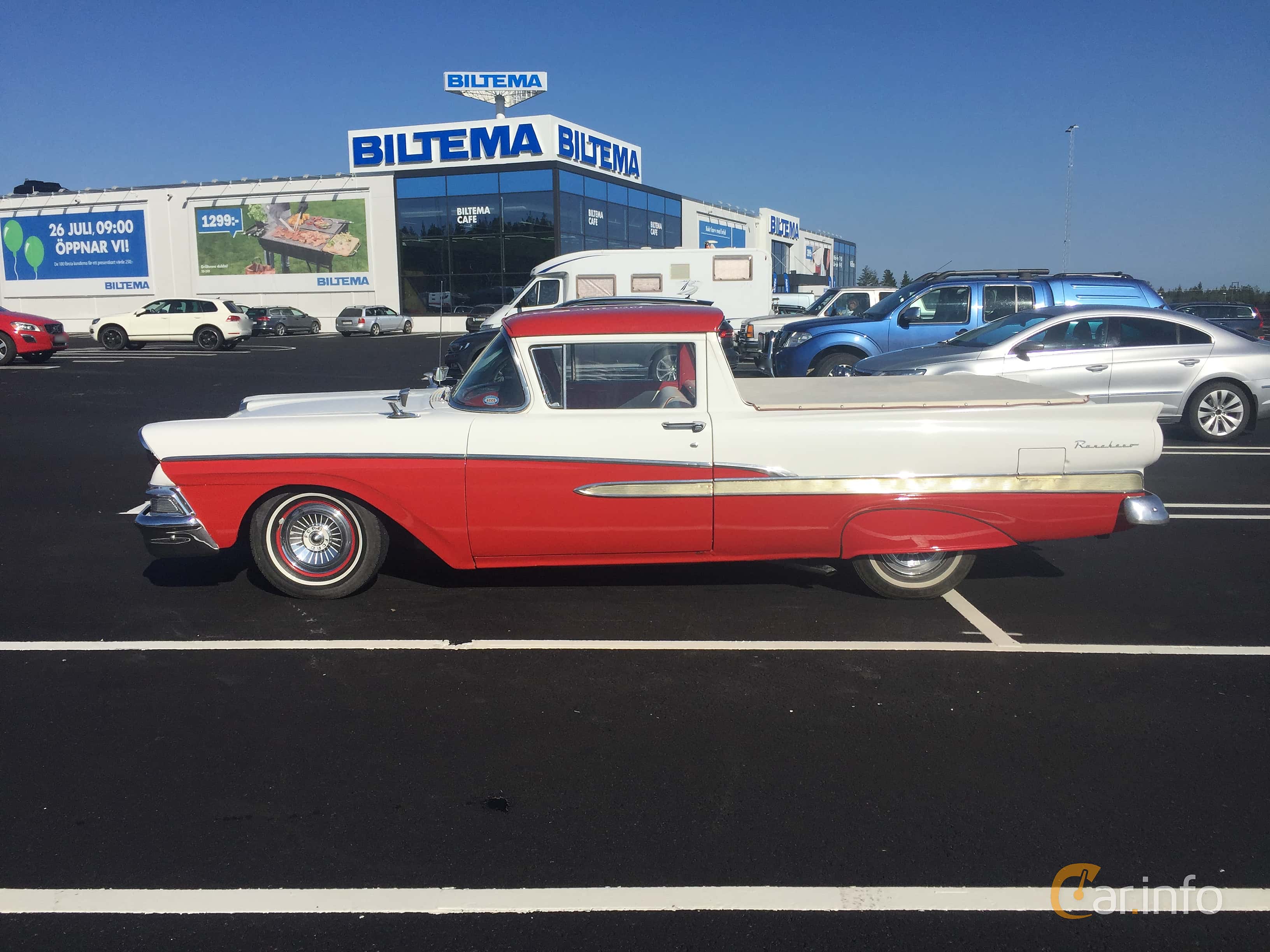Ford Ranchero Custom 3.7 Manual, 147hp, 1958