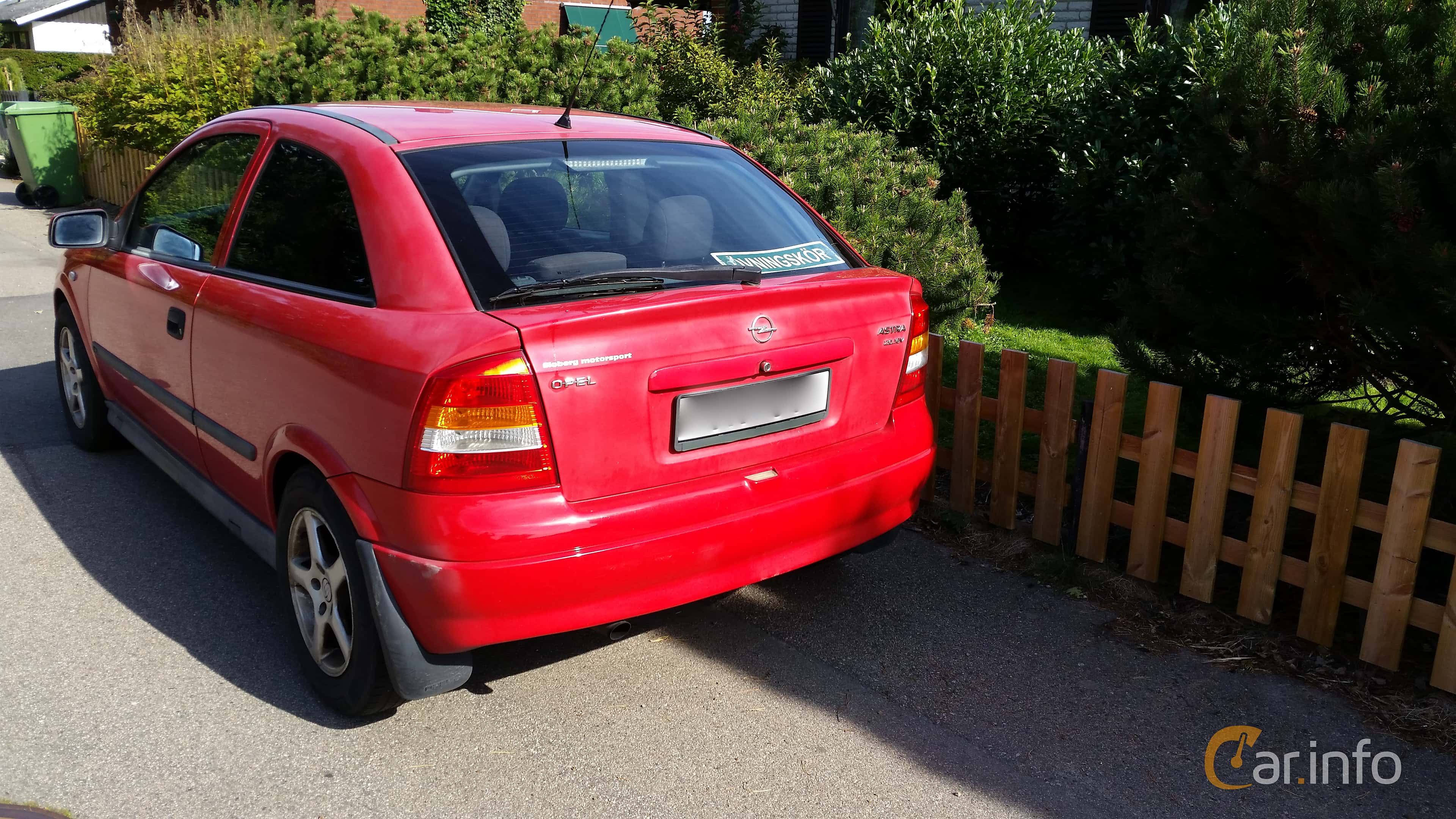 Opel Astra 3-door 2.0  Manual, 136hp, 1999