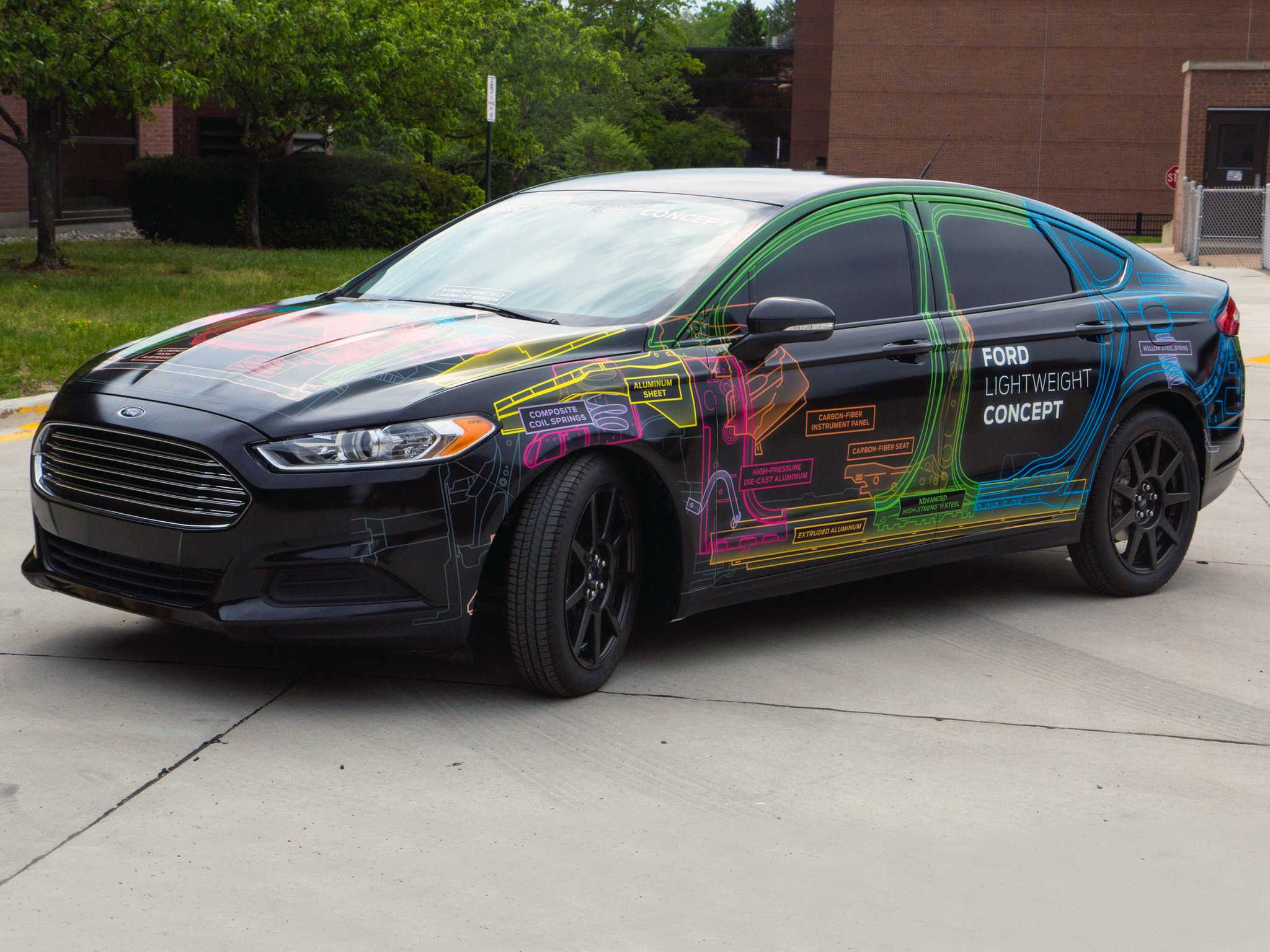 Ford Fusion Lightweight Concept Concept, 2014