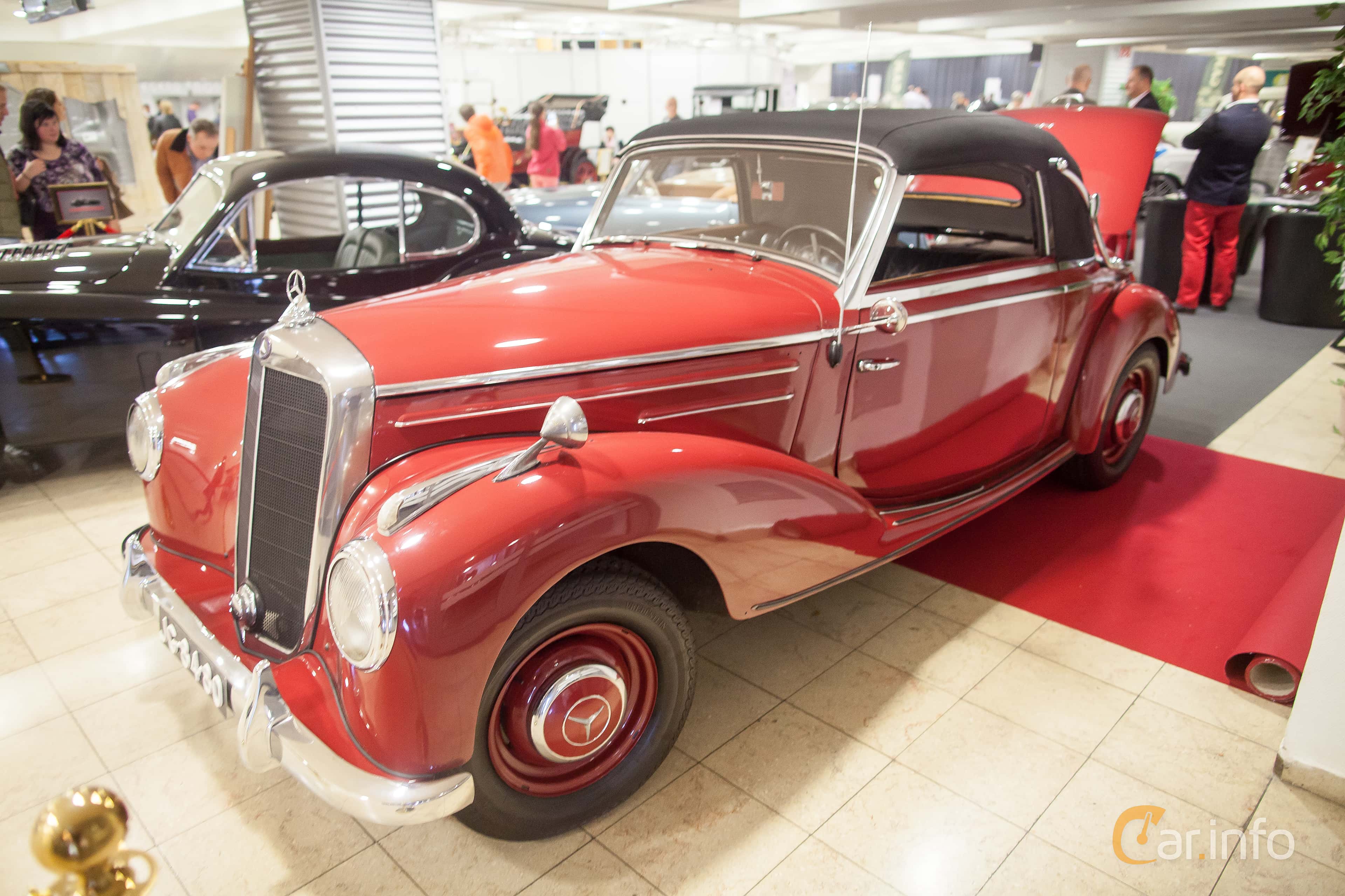 Mercedes-Benz 220 Cabriolet  Manual, 80hp, 1953