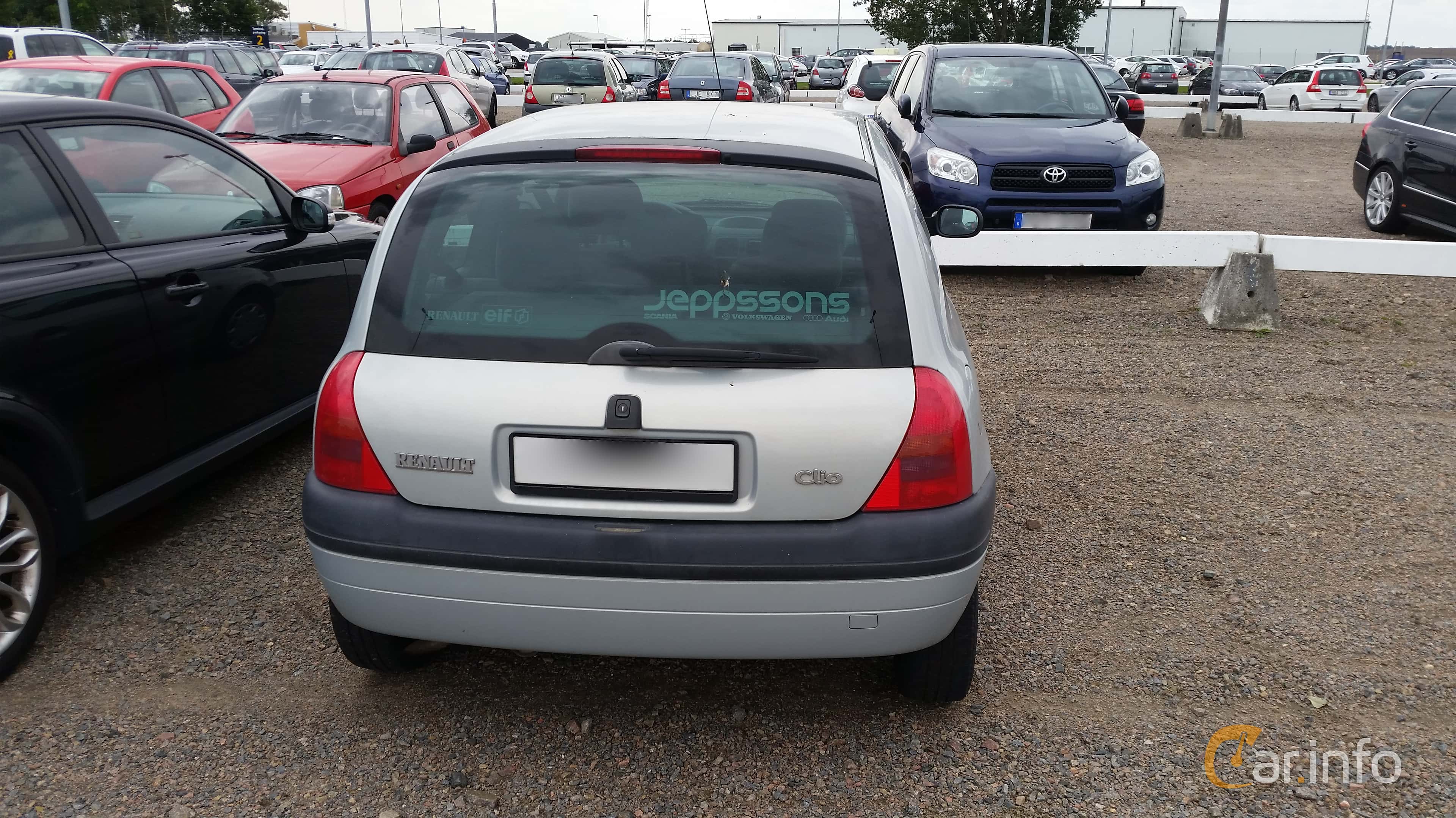 Renault Clio 3-door Hatchback 1.2 Manual, 58hp, 2000