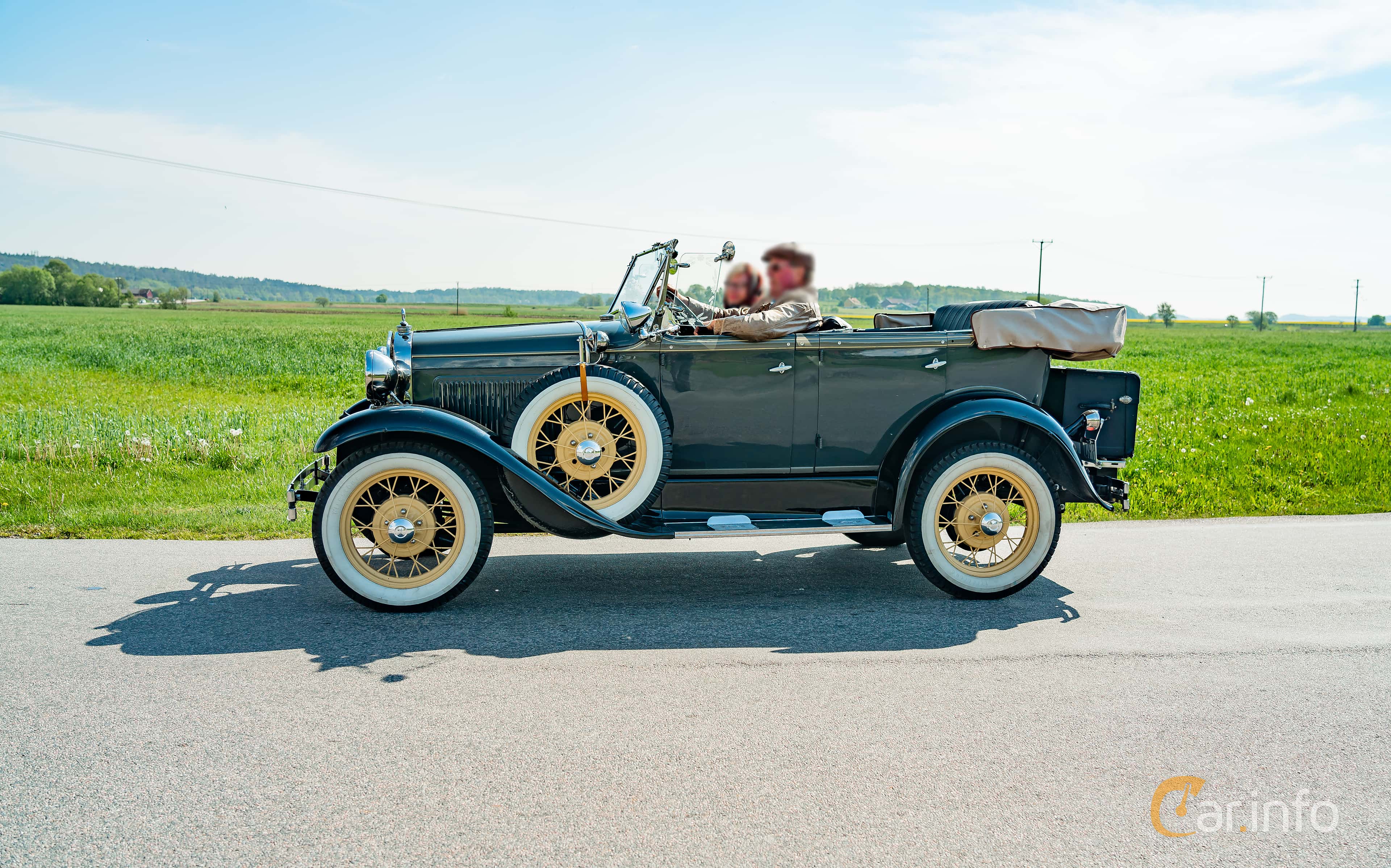 Ford Model A Phaeton 3.3 Manual, 41hp, 1930