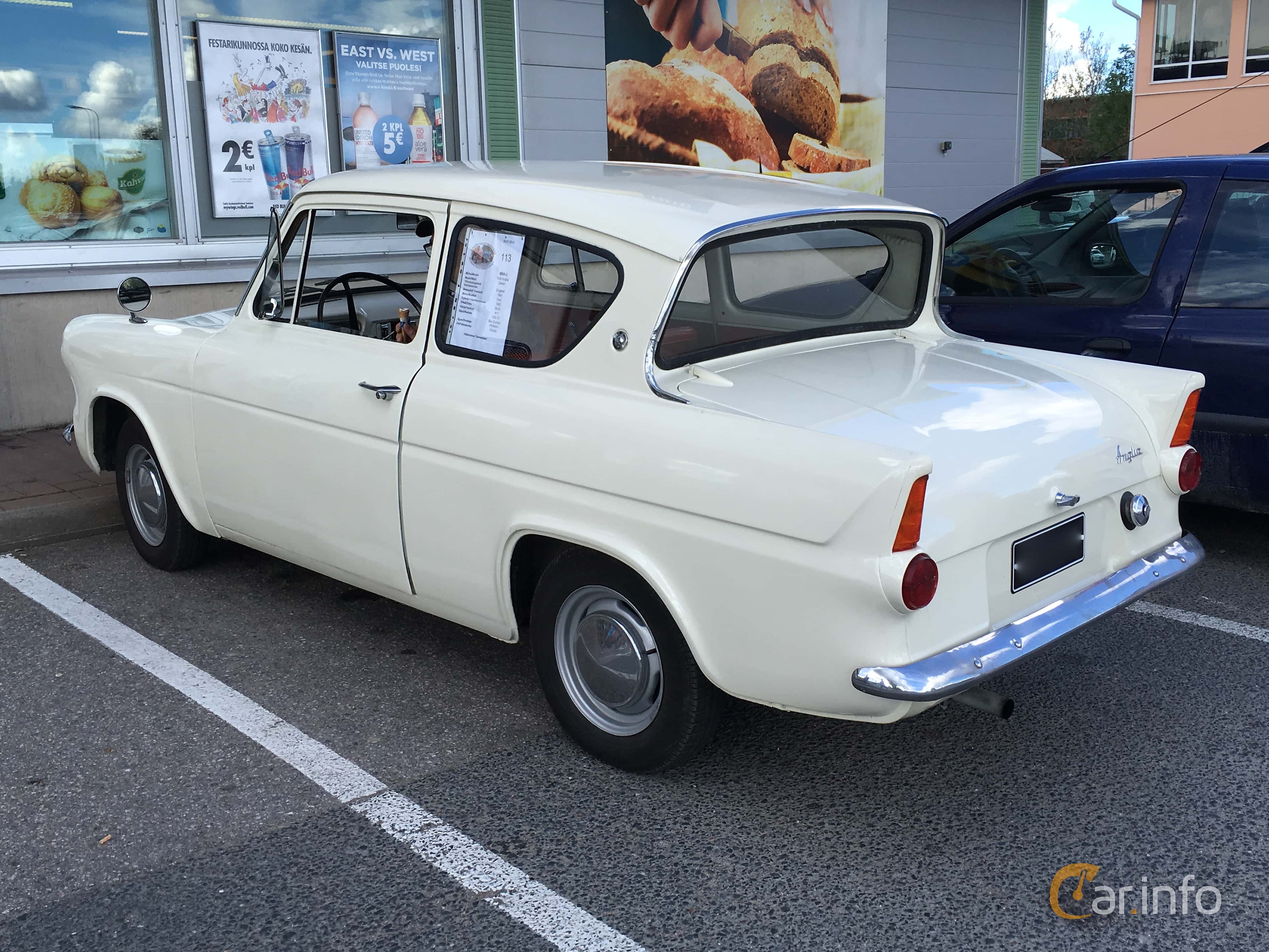 Ford Anglia 1.2 Manual, 48hp, 1967