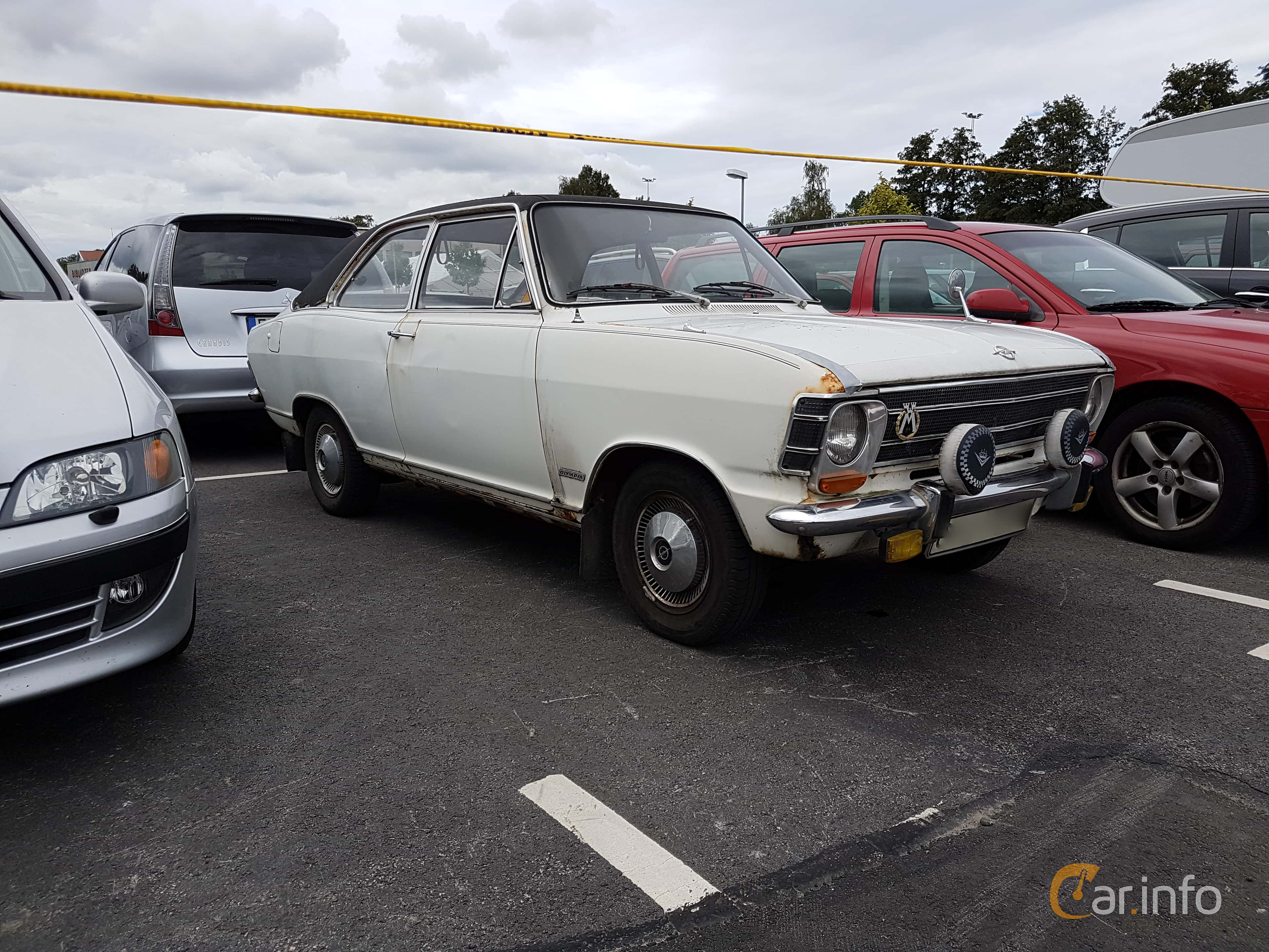 Opel Olympia 1700 S Coupé 1.7 Manual, 75hp, 1968