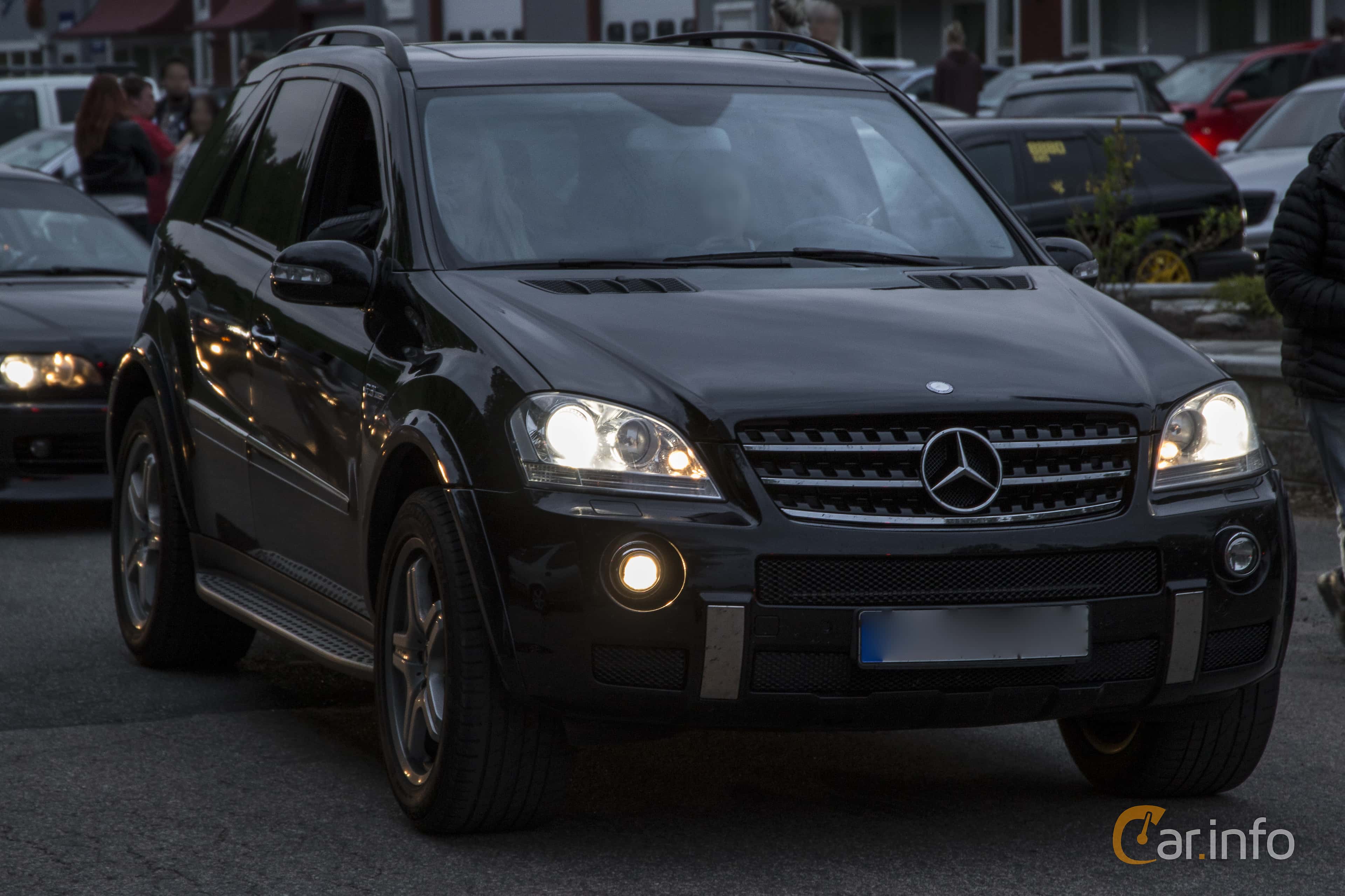 Mercedes-Benz ML 63 AMG 4MATIC  AMG SpeedShift Plus 7G-Tronic, 510hp, 2008