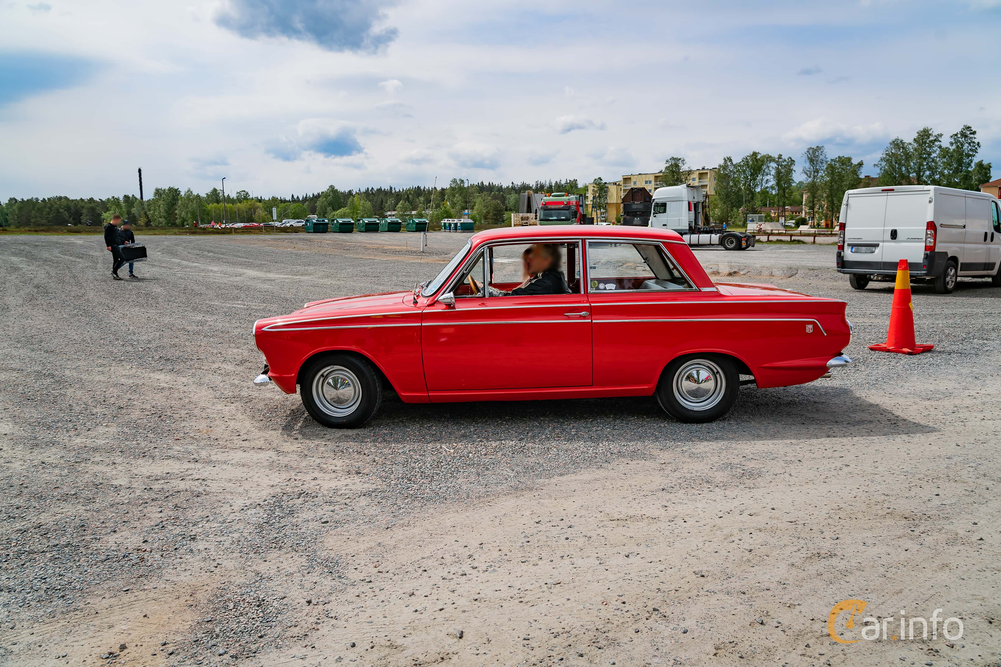 Ford Cortina GT 2-door 1.5 Automatic, 76hp, 1964