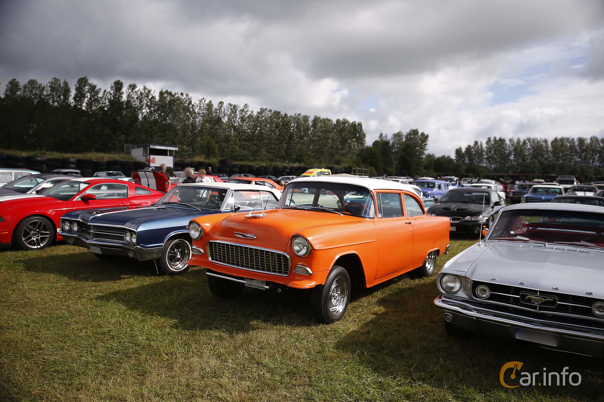 Chevrolet One-Fifty 2-door Sedan 4.3 V8 165hp, 1955