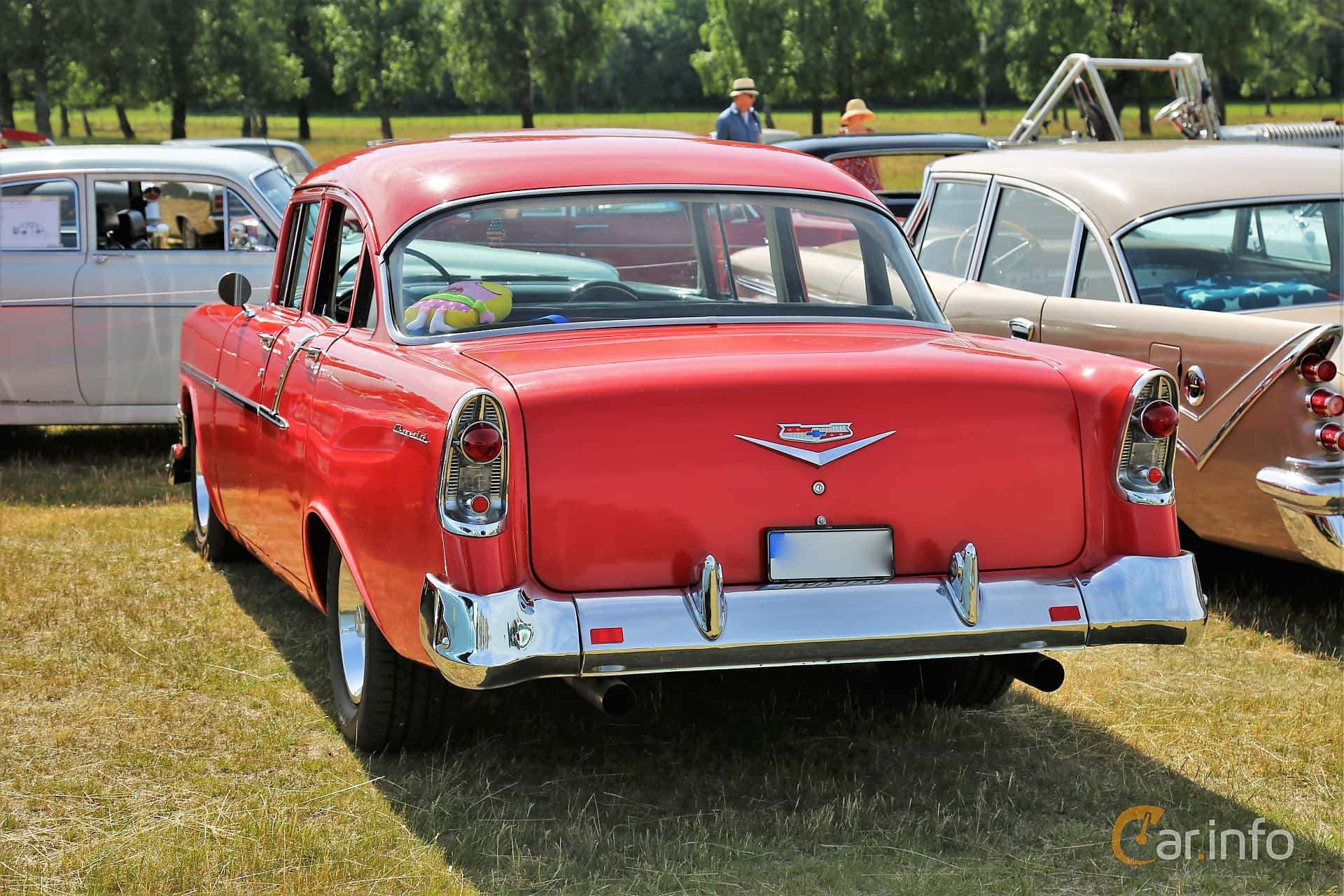 Chevrolet One-Fifty 4-door Sedan 4.3 V8 Powerglide, 228hp, 1956