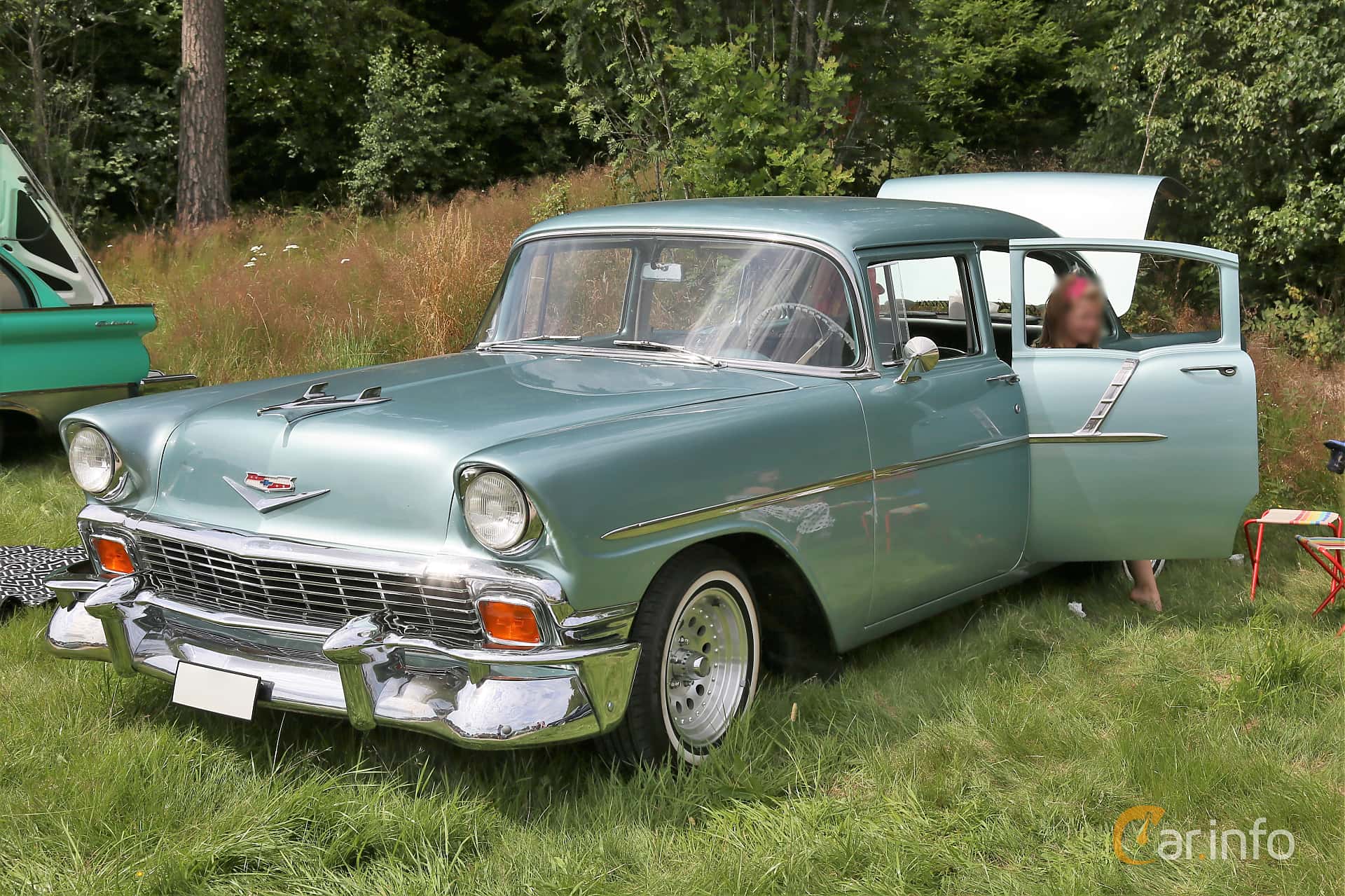 Chevrolet One-Fifty 4-door Sedan 4.3 V8 Manual, 165hp, 1956
