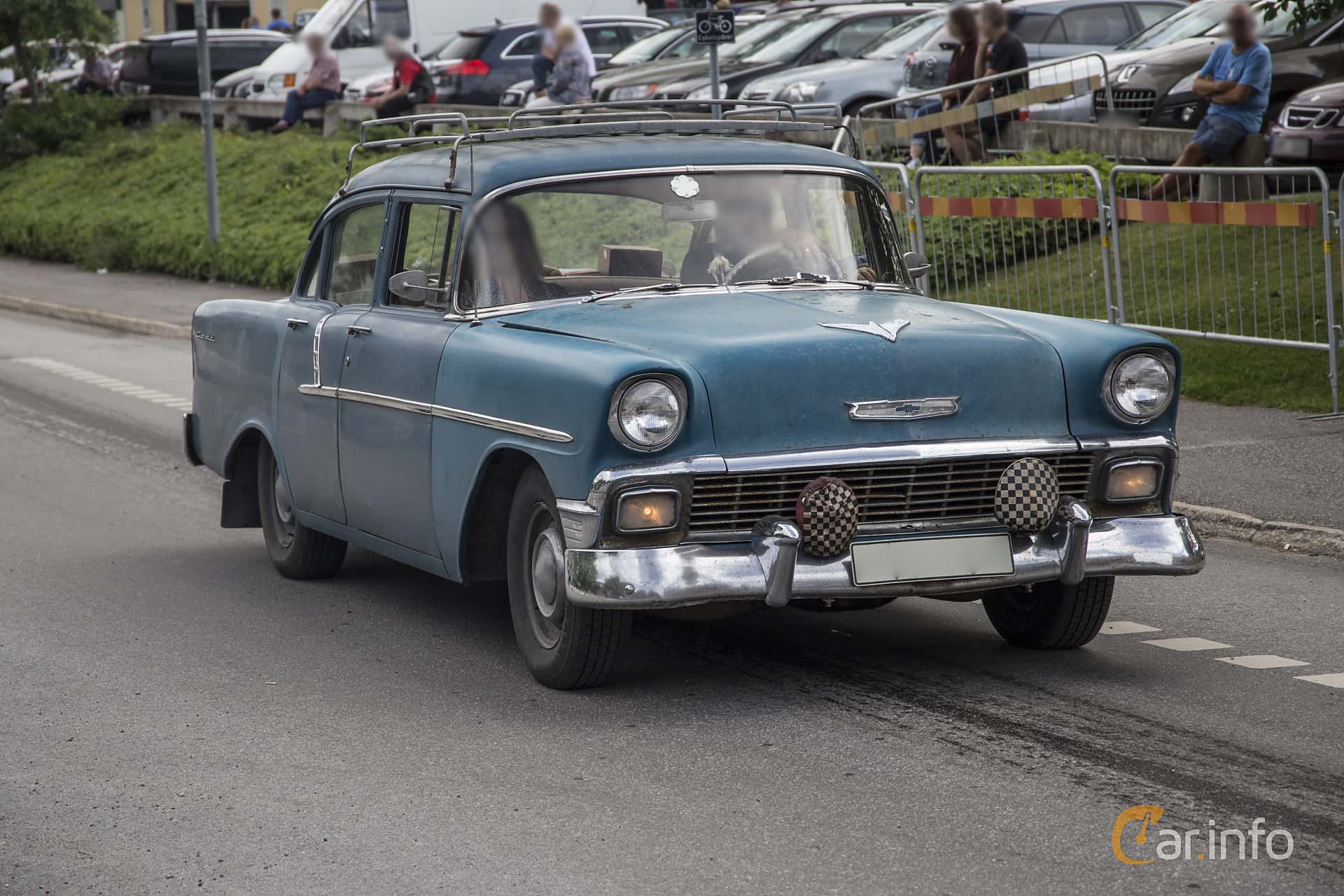 Chevrolet One-Fifty 4-door Sedan 3.9 Manual, 142hp, 1956