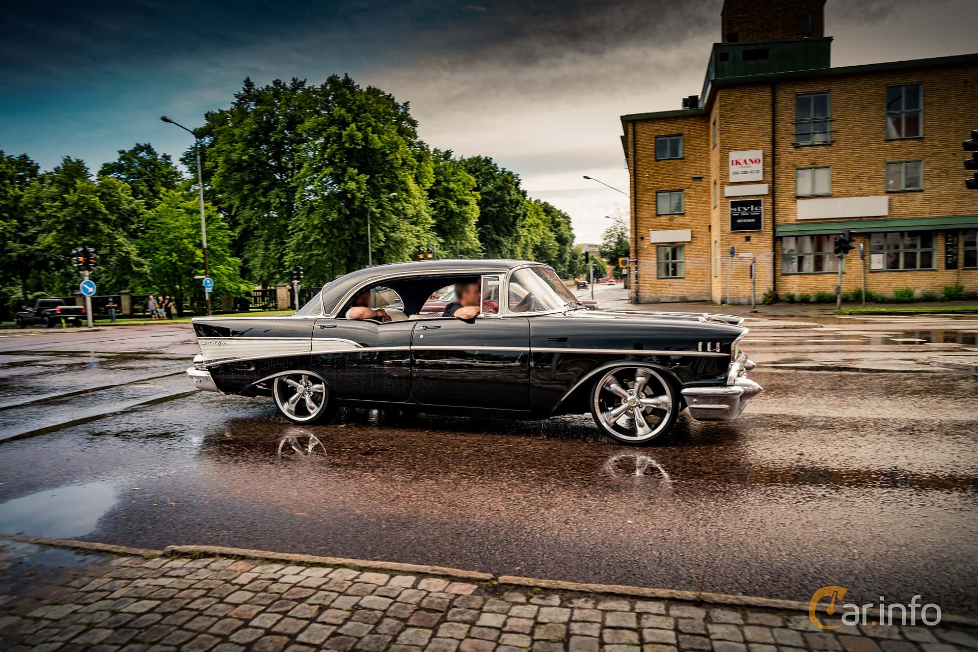 Chevrolet Bel Air Sport Sedan 4.6 V8 FI Turboglide, 254hp, 1957