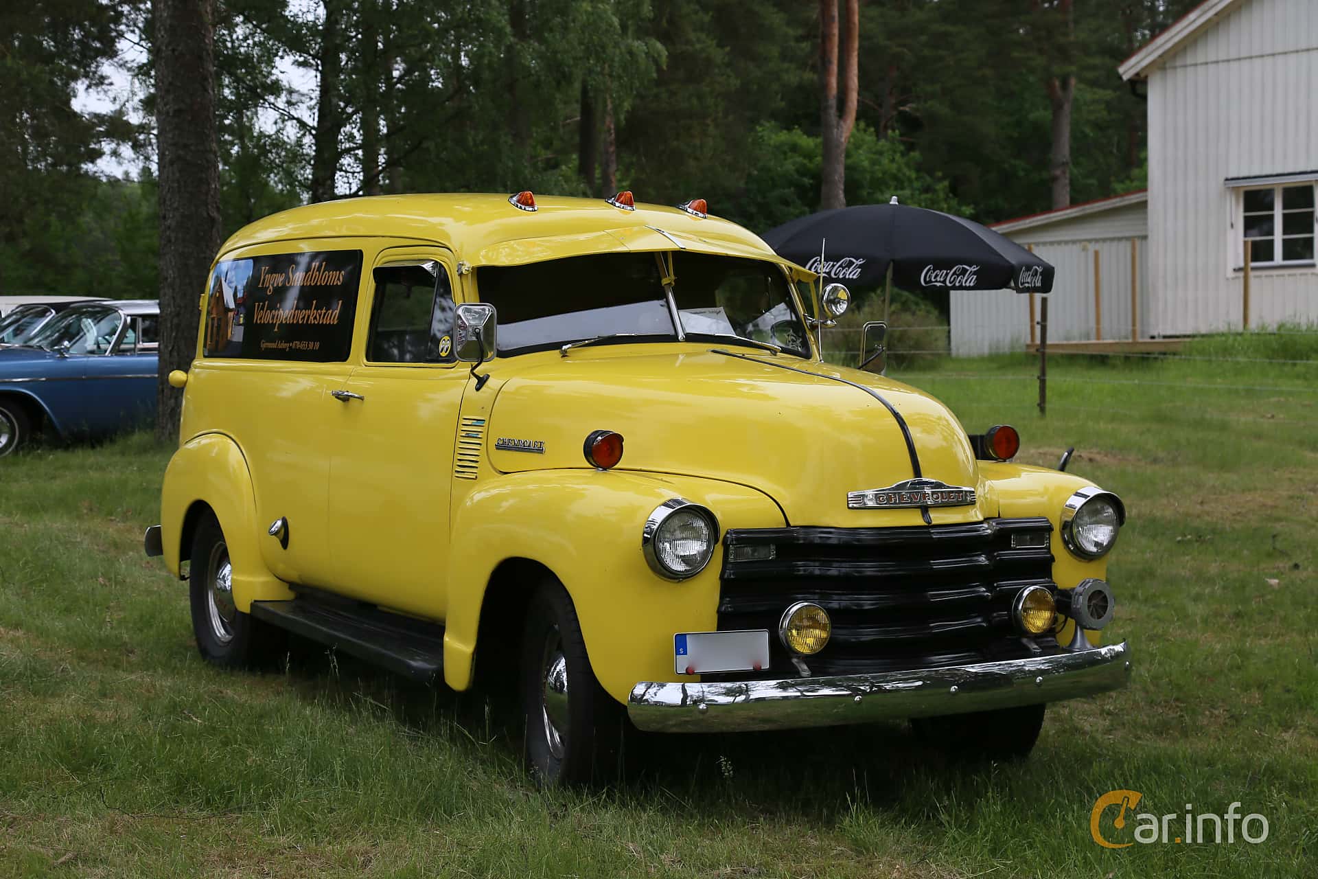 Chevrolet 3105 Panel Truck 3.5 Manual, 93hp, 1953