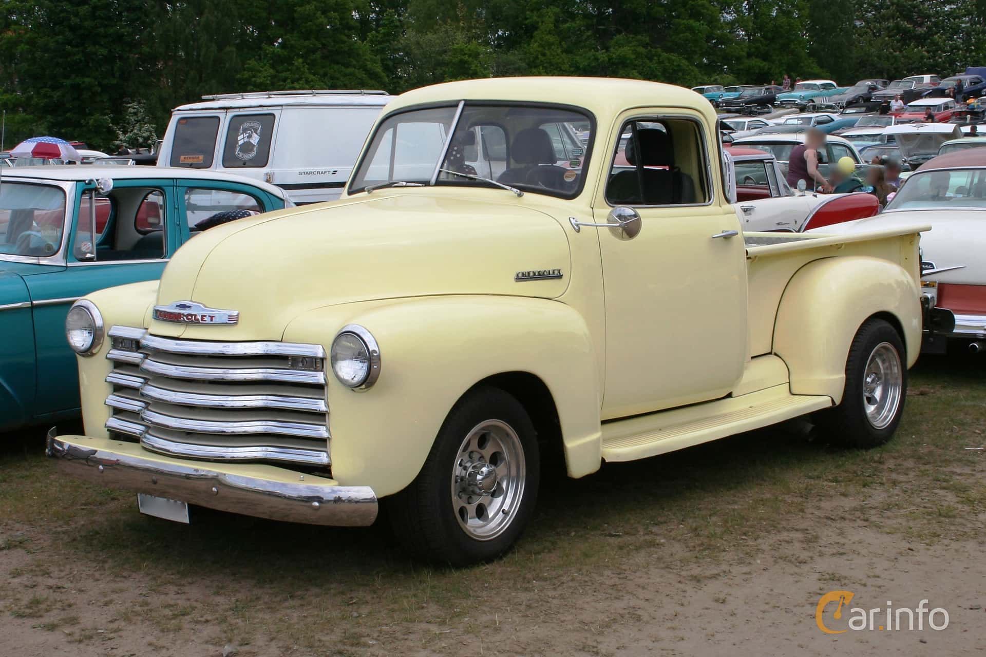 Chevrolet 3600 3.5 Manual, 93hp, 1951