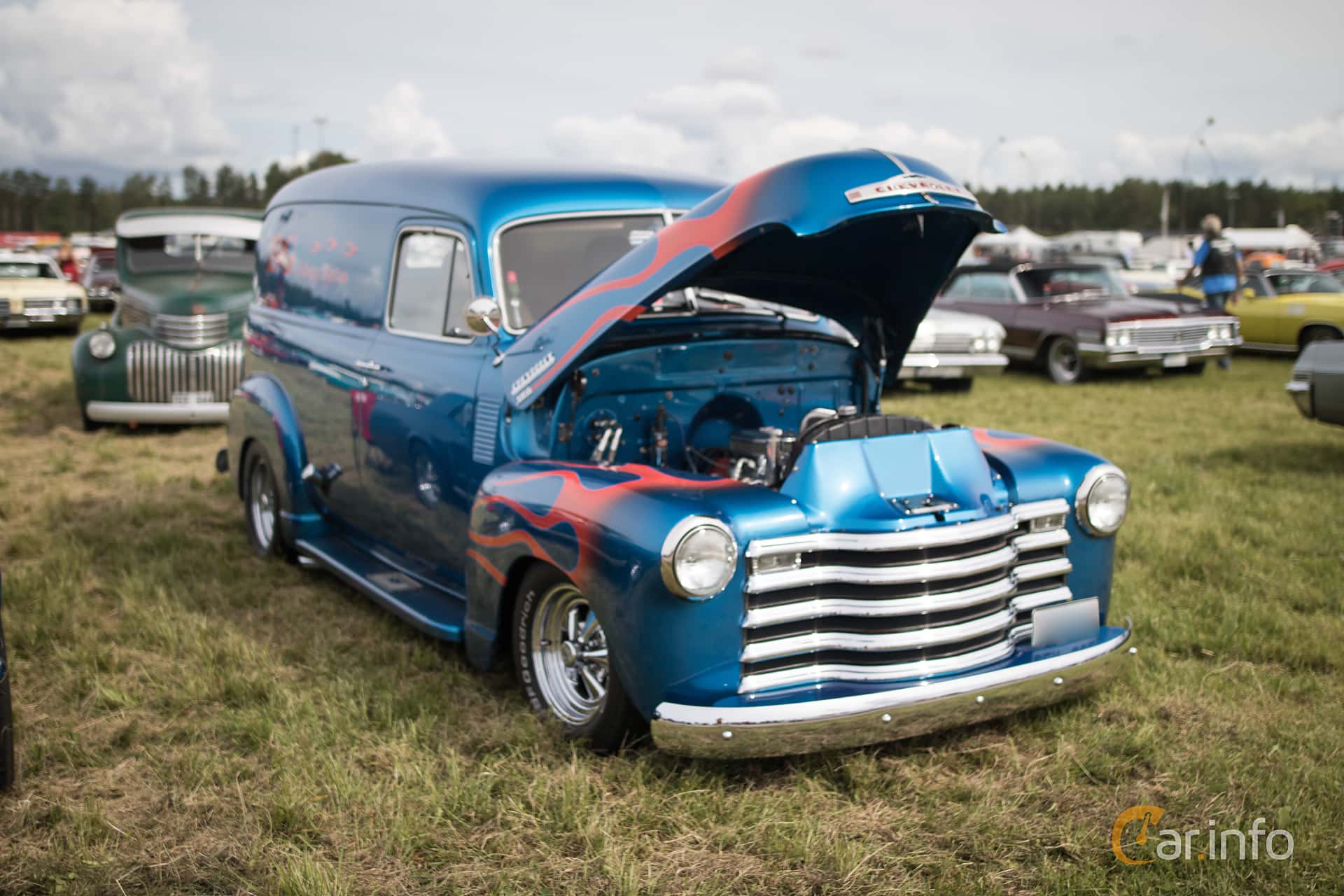 Chevrolet 3105 Panel Truck 3.5 93hp, 1951