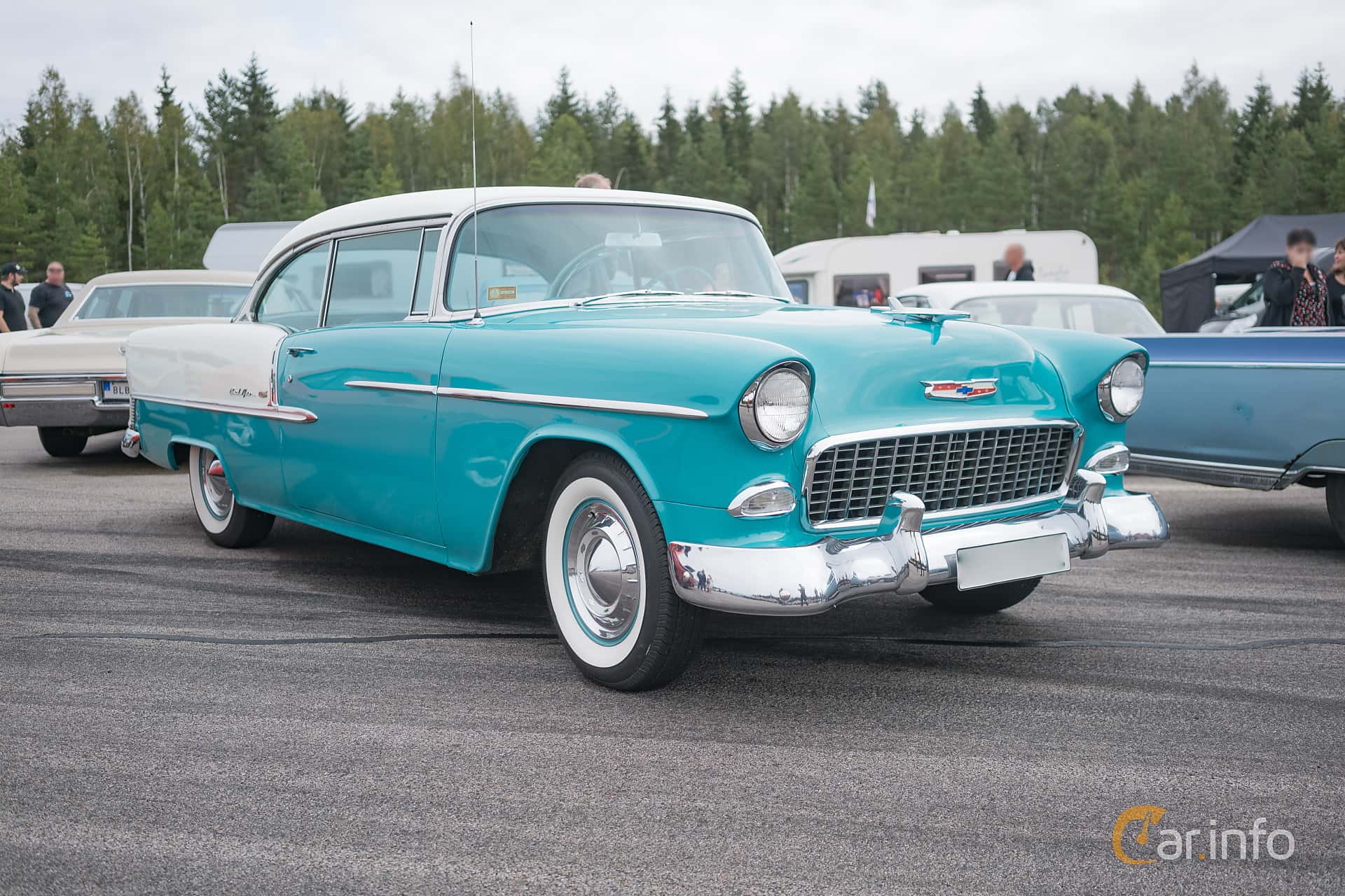 Chevrolet Bel Air Sport Coupé 3.9 Powerglide, 138hp, 1955