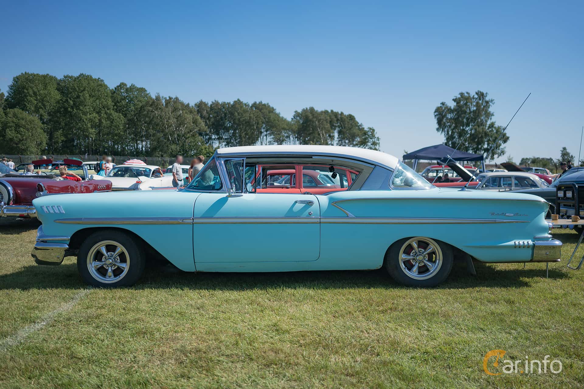 Chevrolet Bel Air Sport Coupé 5.7 V8 Turboglide, 284hp, 1958