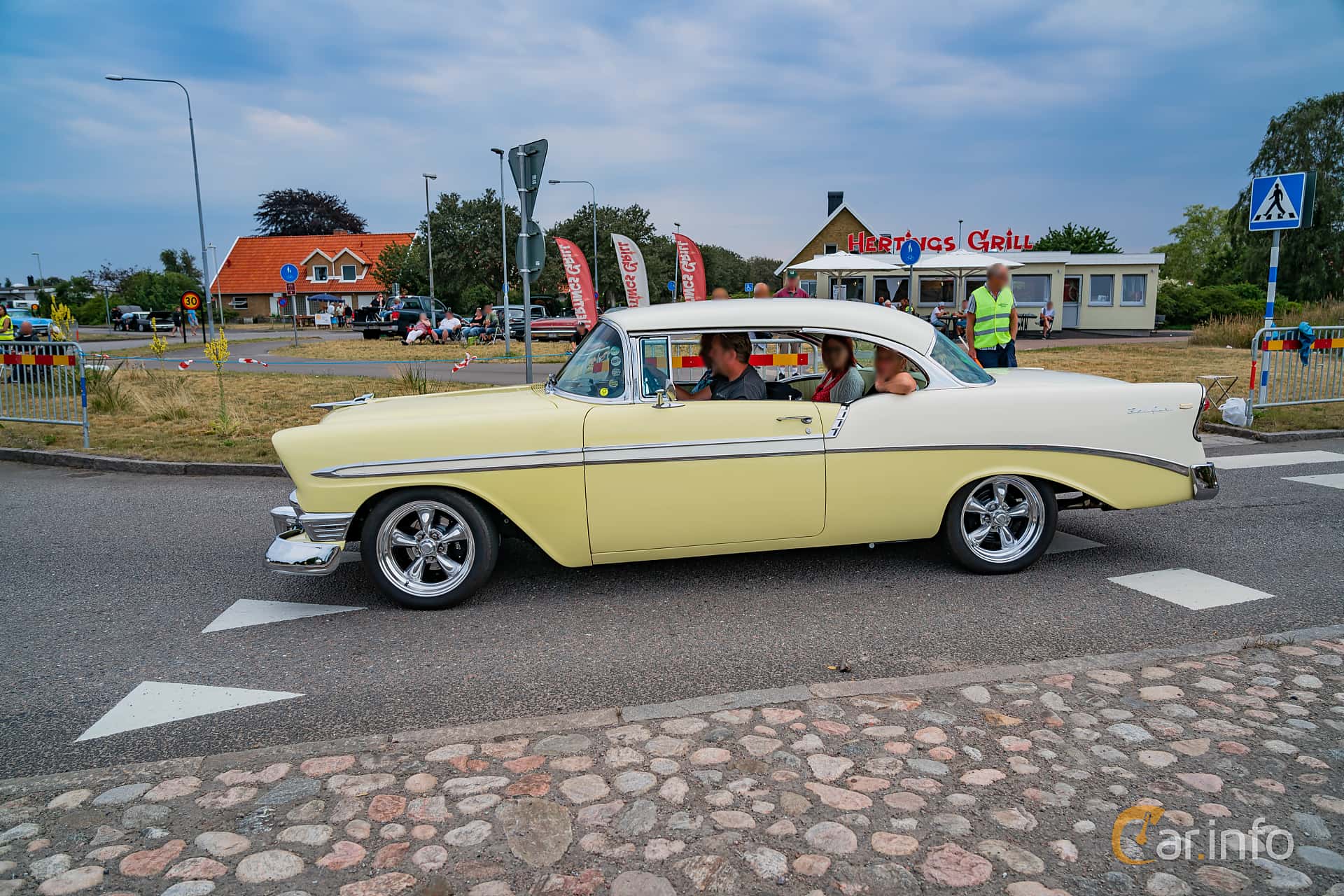 Chevrolet Bel Air Sport Coupé 4.3 V8 Powerglide, 228hp, 1956