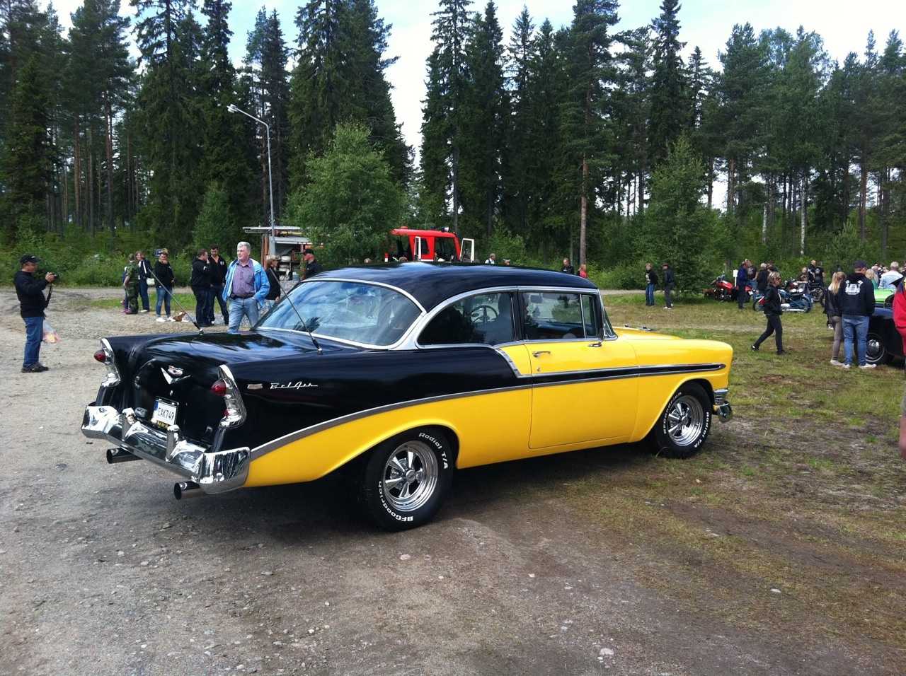 Chevrolet Bel Air 2-door Sedan 4.3 V8 Manual, 228hp, 1956
