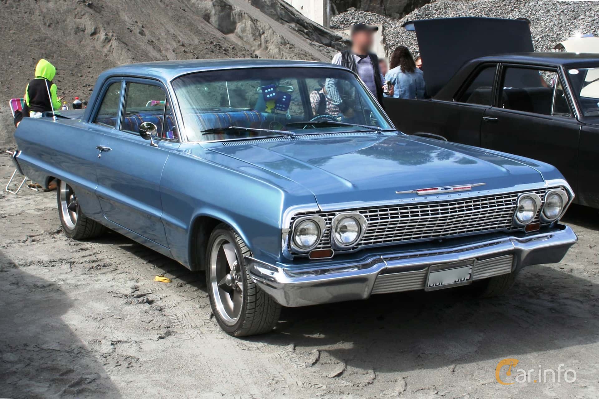 Chevrolet Bel Air 2-door Sedan 6.7 V8 Manual, 345hp, 1963