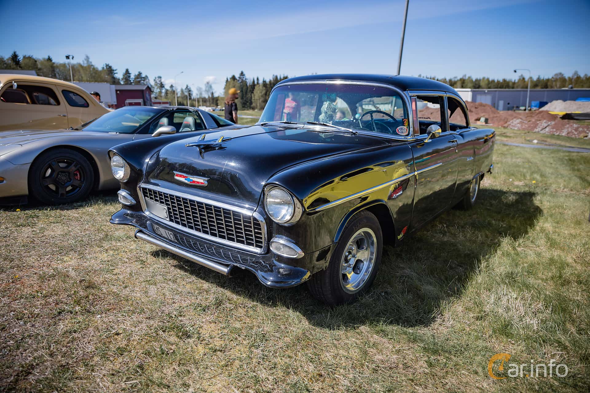 Chevrolet Bel Air 2-door Sedan 4.3 V8 165hp, 1955