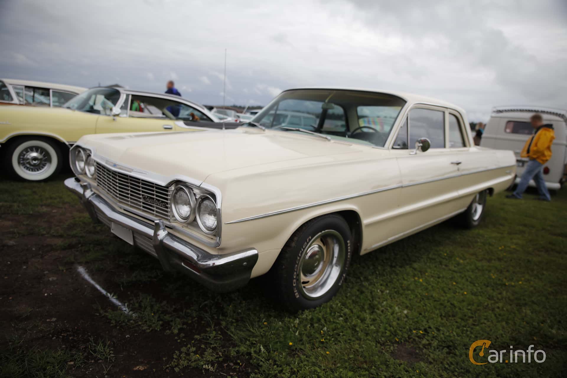 Chevrolet Bel Air 2-door Sedan 5.4 V8 Manual, 254hp, 1964