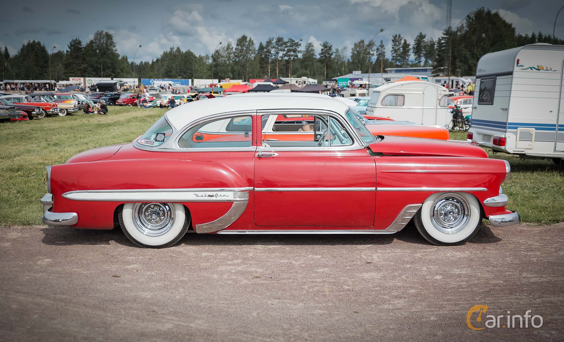 Chevrolet Bel Air 2-door Sedan 3.9 Powerglide, 127hp, 1954