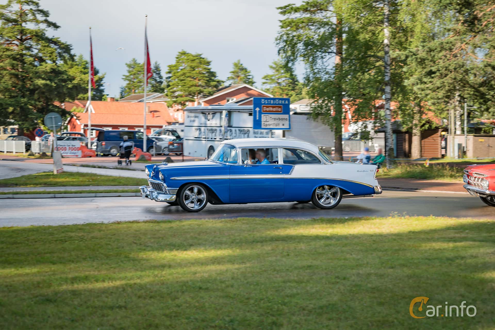 Chevrolet Bel Air 2-door Sedan 4.3 V8 Powerglide, 208hp, 1956
