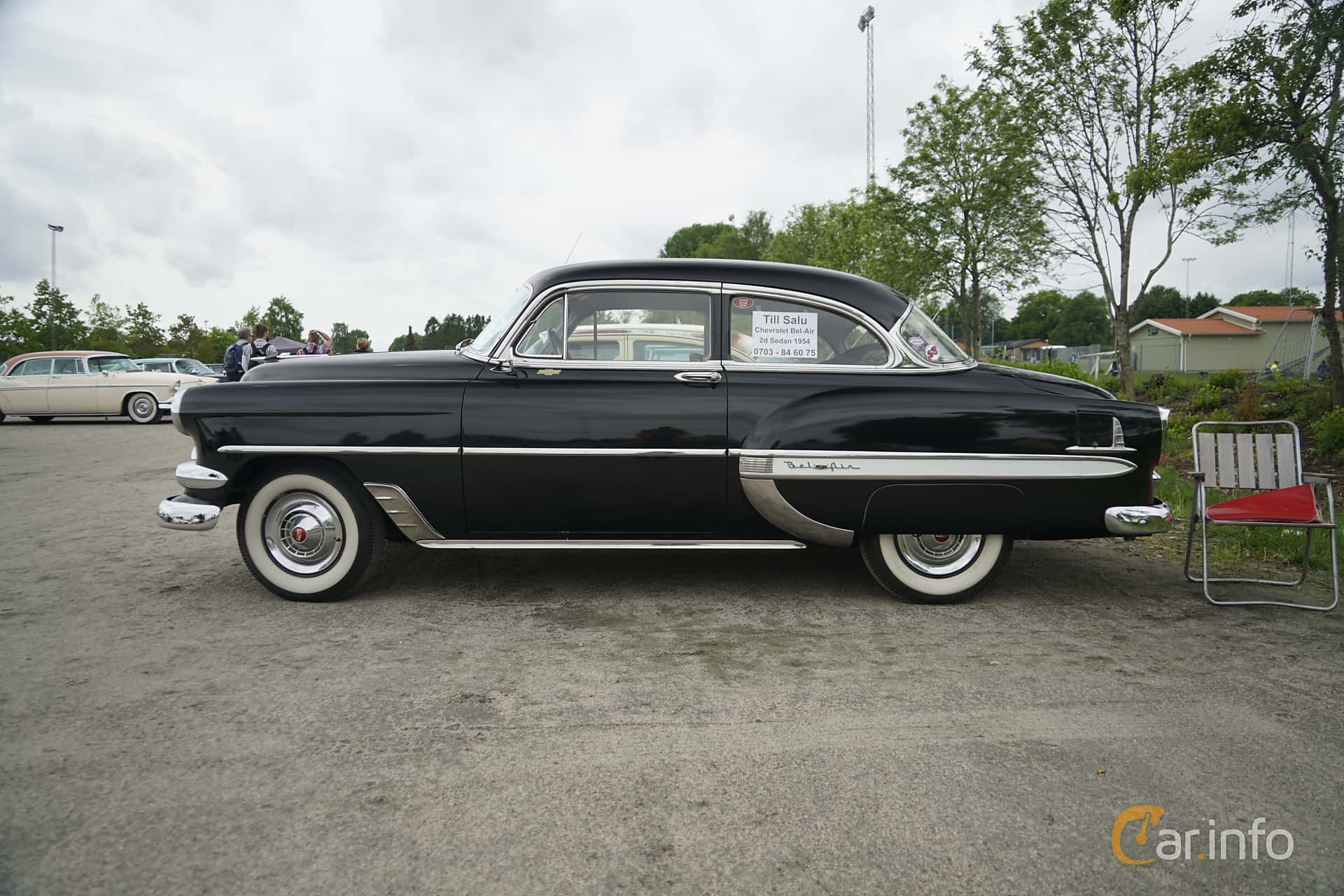 Chevrolet Bel Air 2-door Sedan 3.9 Manual, 117hp, 1954