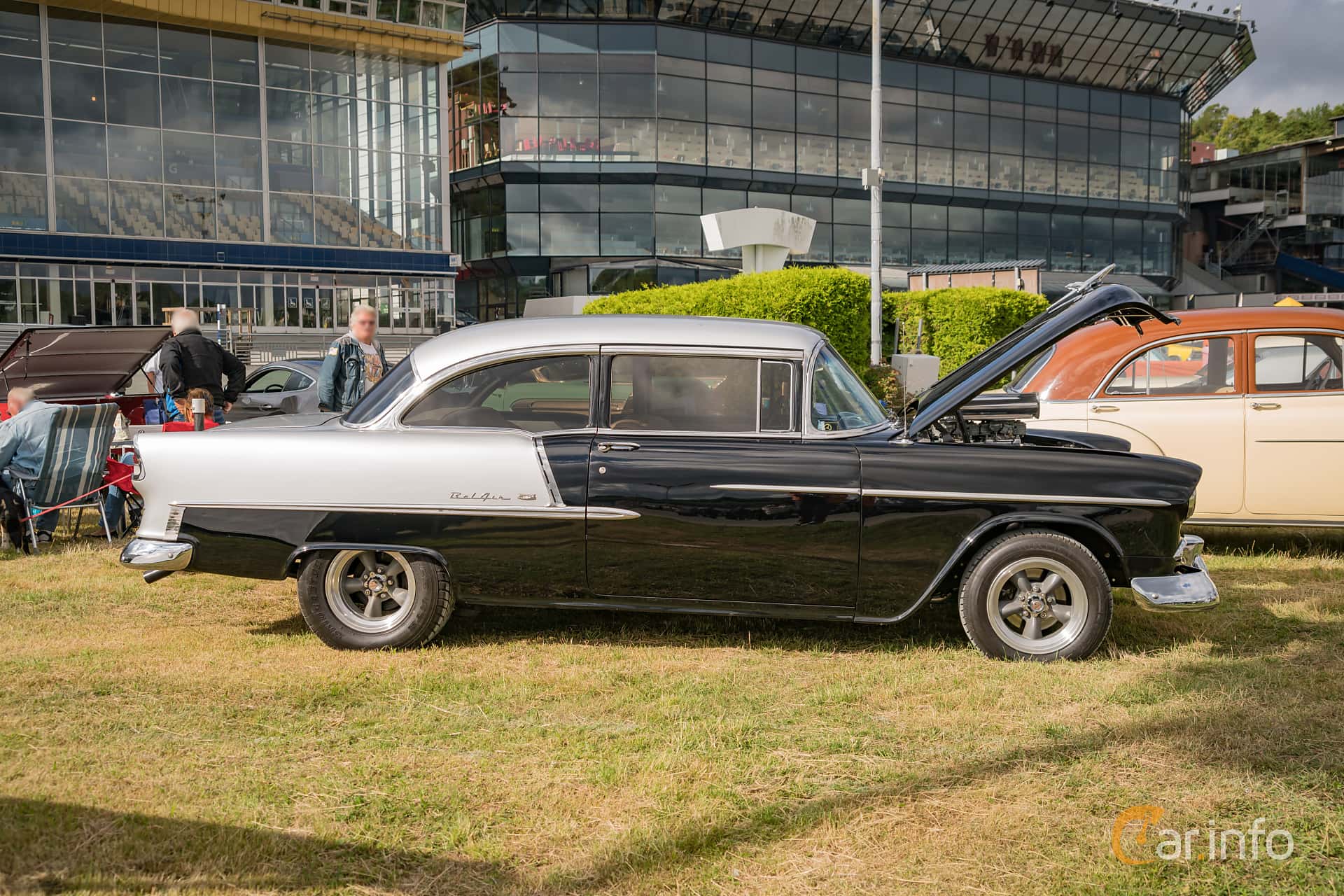 Chevrolet Bel Air 2-door Sedan 4.3 V8 Manual, 183hp, 1955