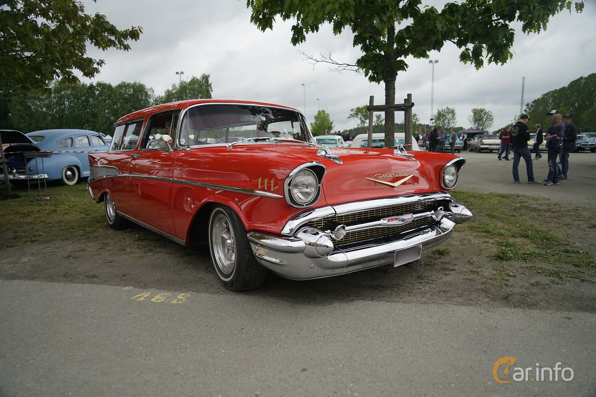 Chevrolet Bel Air Nomad 4.6 V8 Turboglide, 188hp, 1957