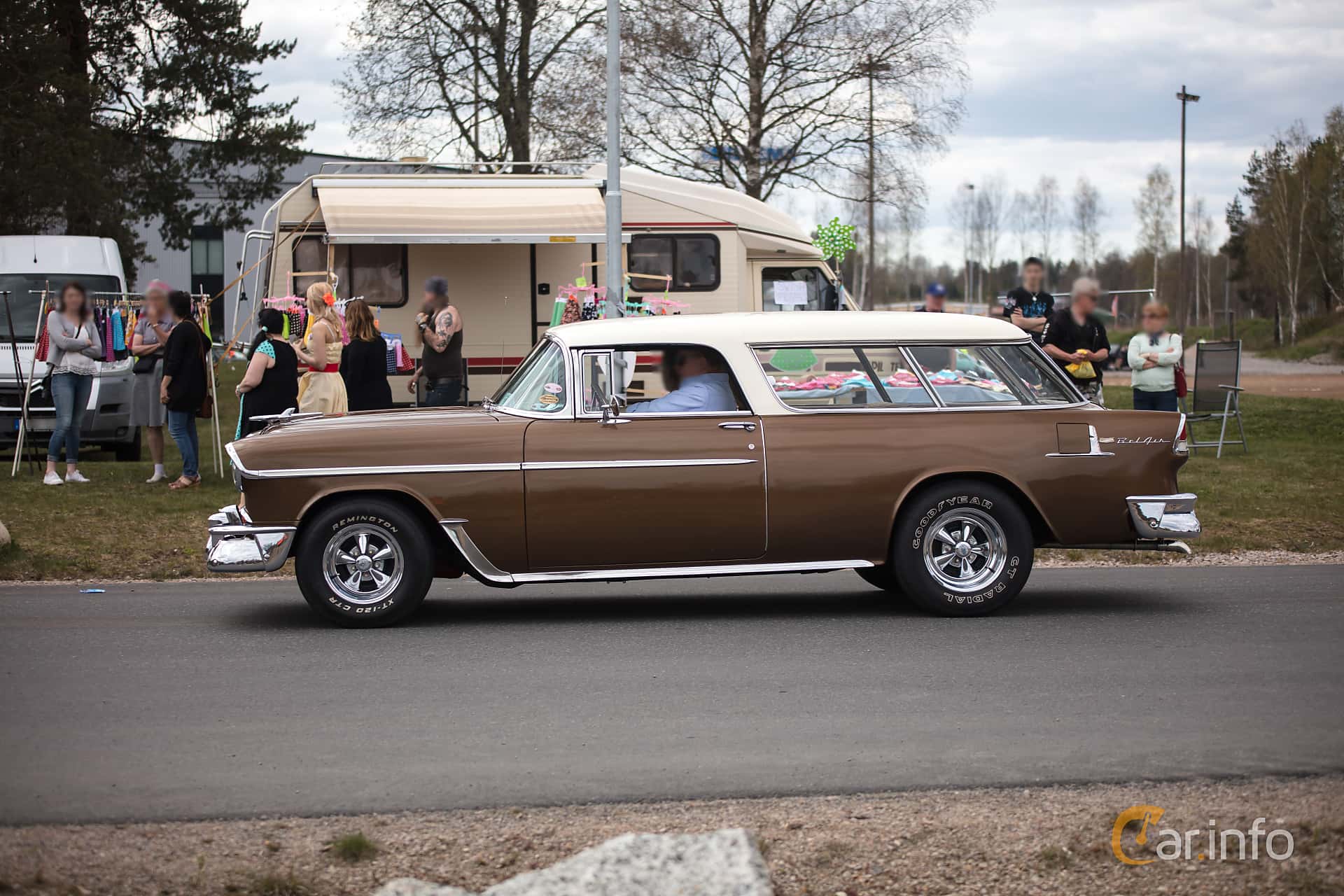 Chevrolet Bel Air Nomad 4.3 V8 Powerglide, 183hp, 1955