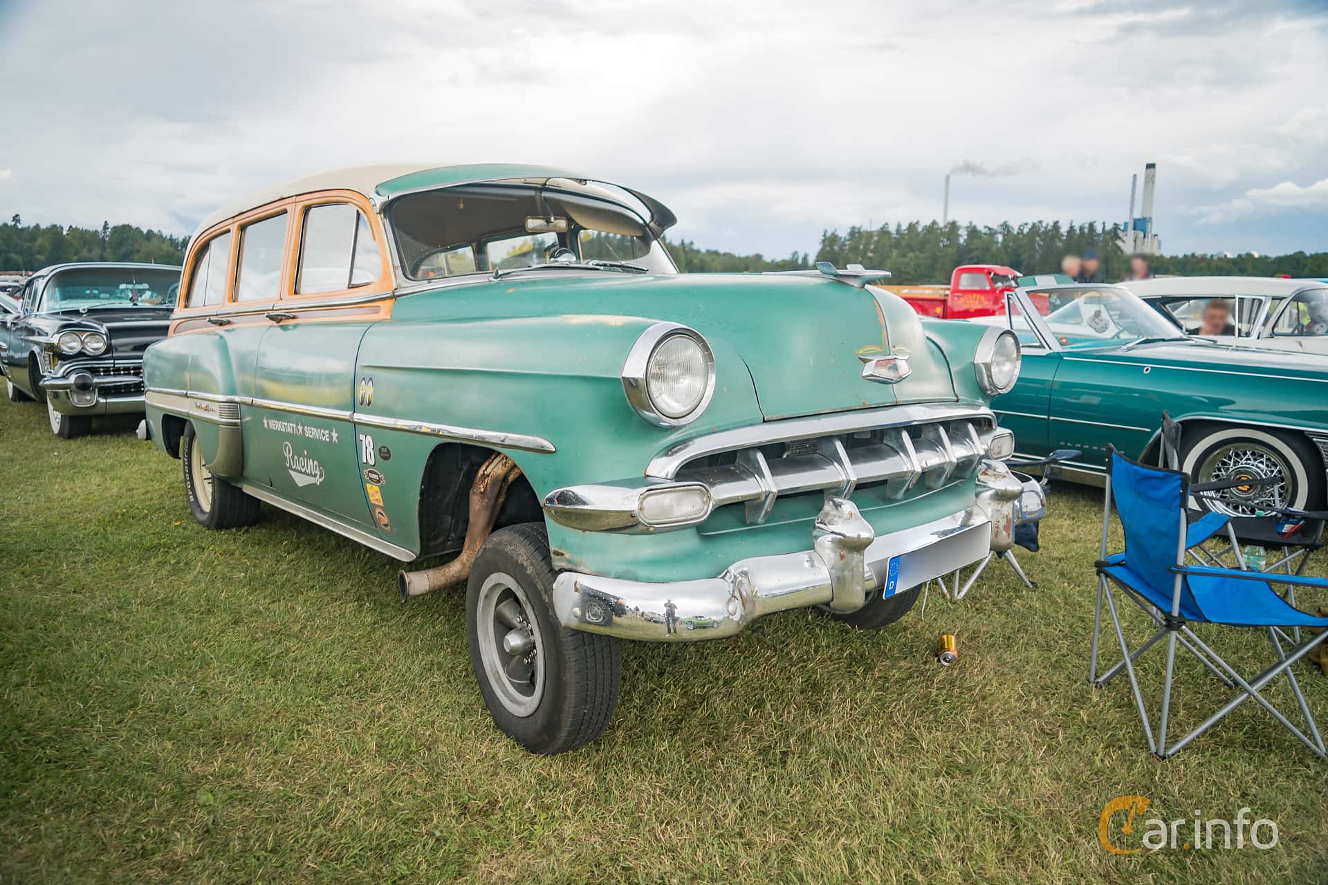 Chevrolet Bel Air Townsman 3.9 Manual, 117hp, 1954