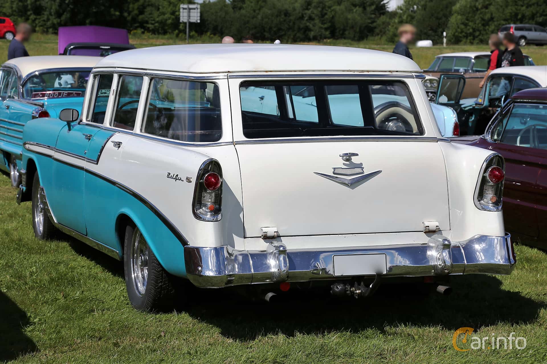 Chevrolet Bel Air Beauville 4.3 V8 Powerglide, 173hp, 1956