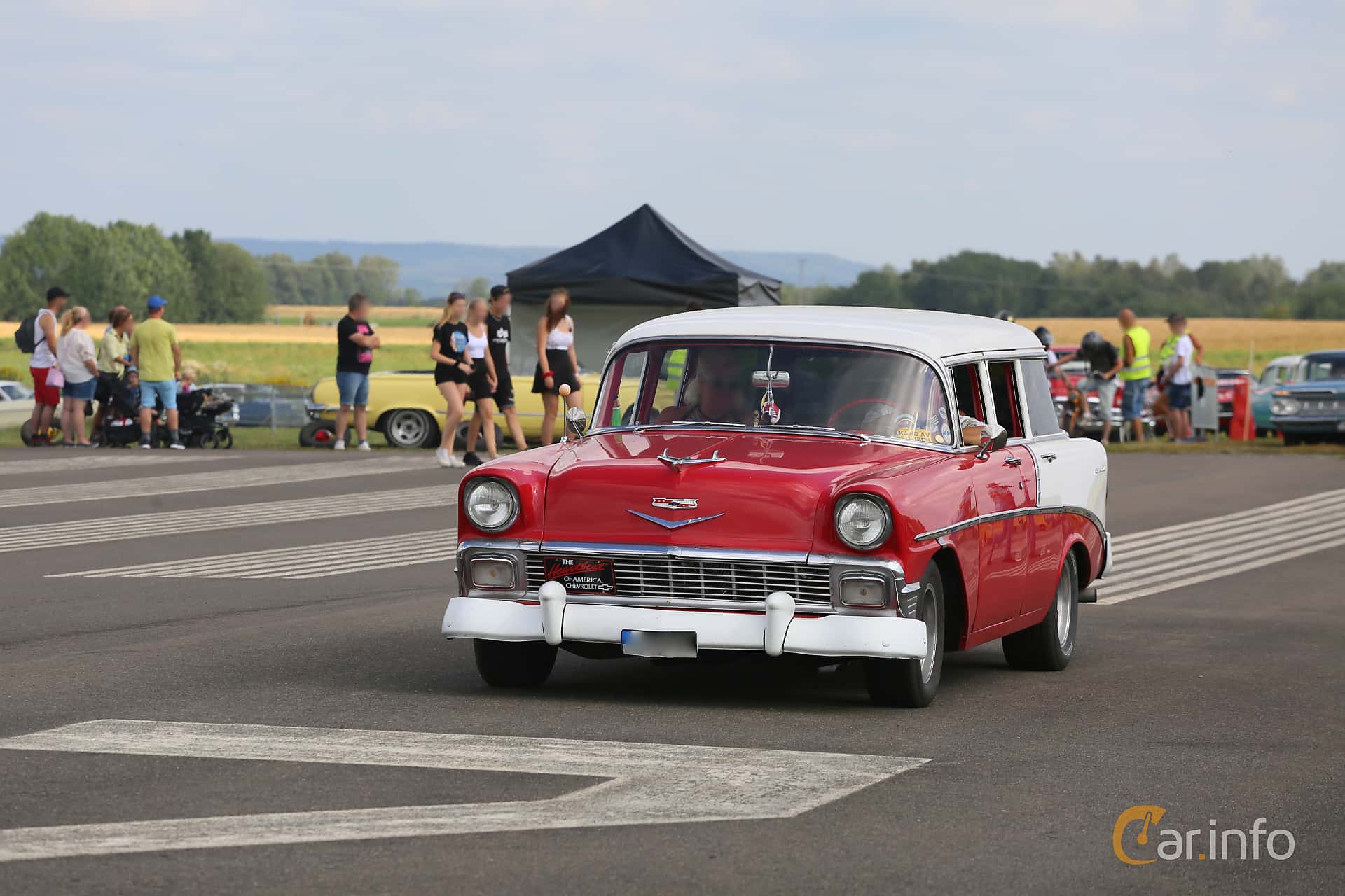 Chevrolet Bel Air Beauville 4.3 V8 Powerglide, 208hp, 1956