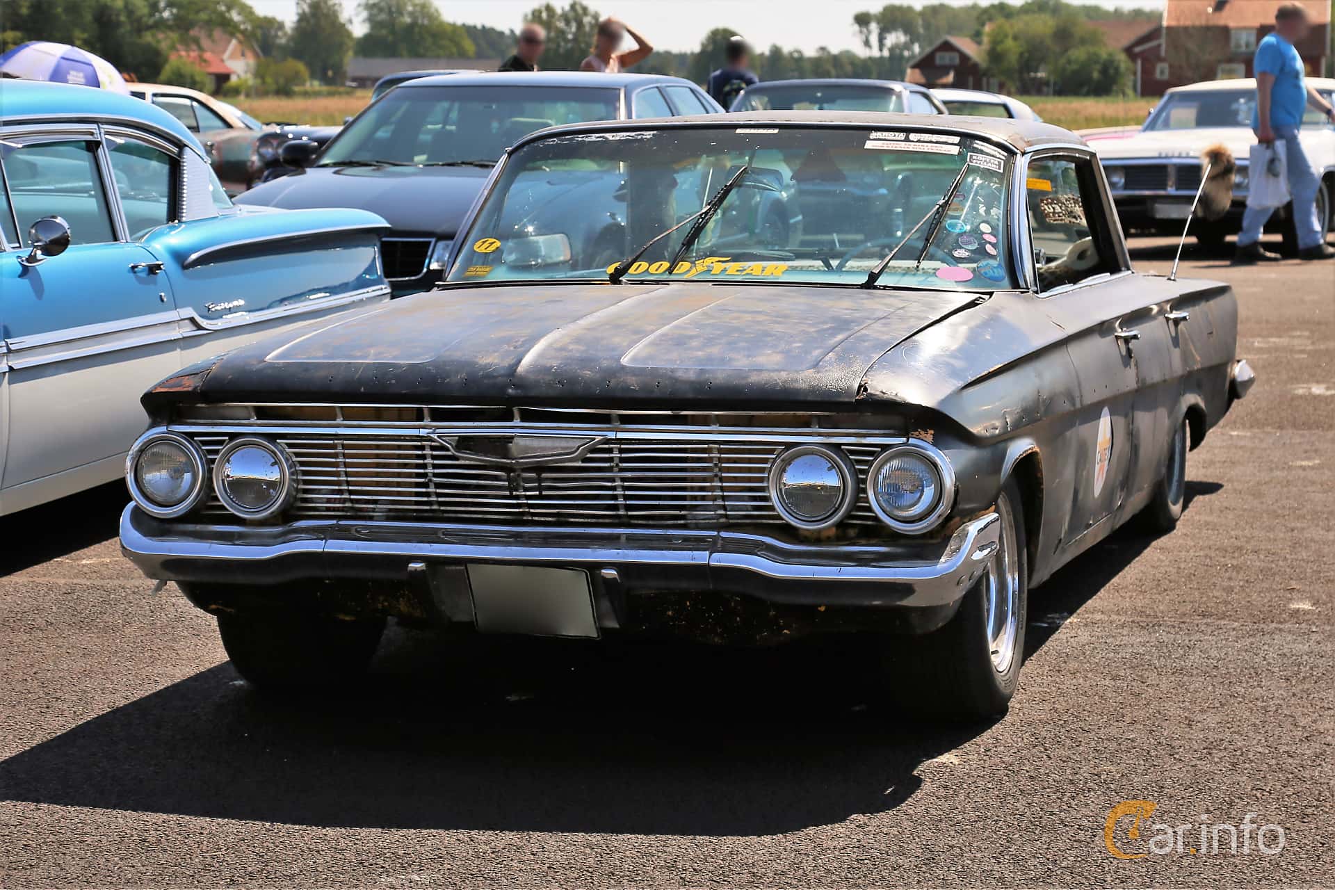 Chevrolet Bel Air Sport Sedan 5.7 V8 Turboglide, 284hp, 1961