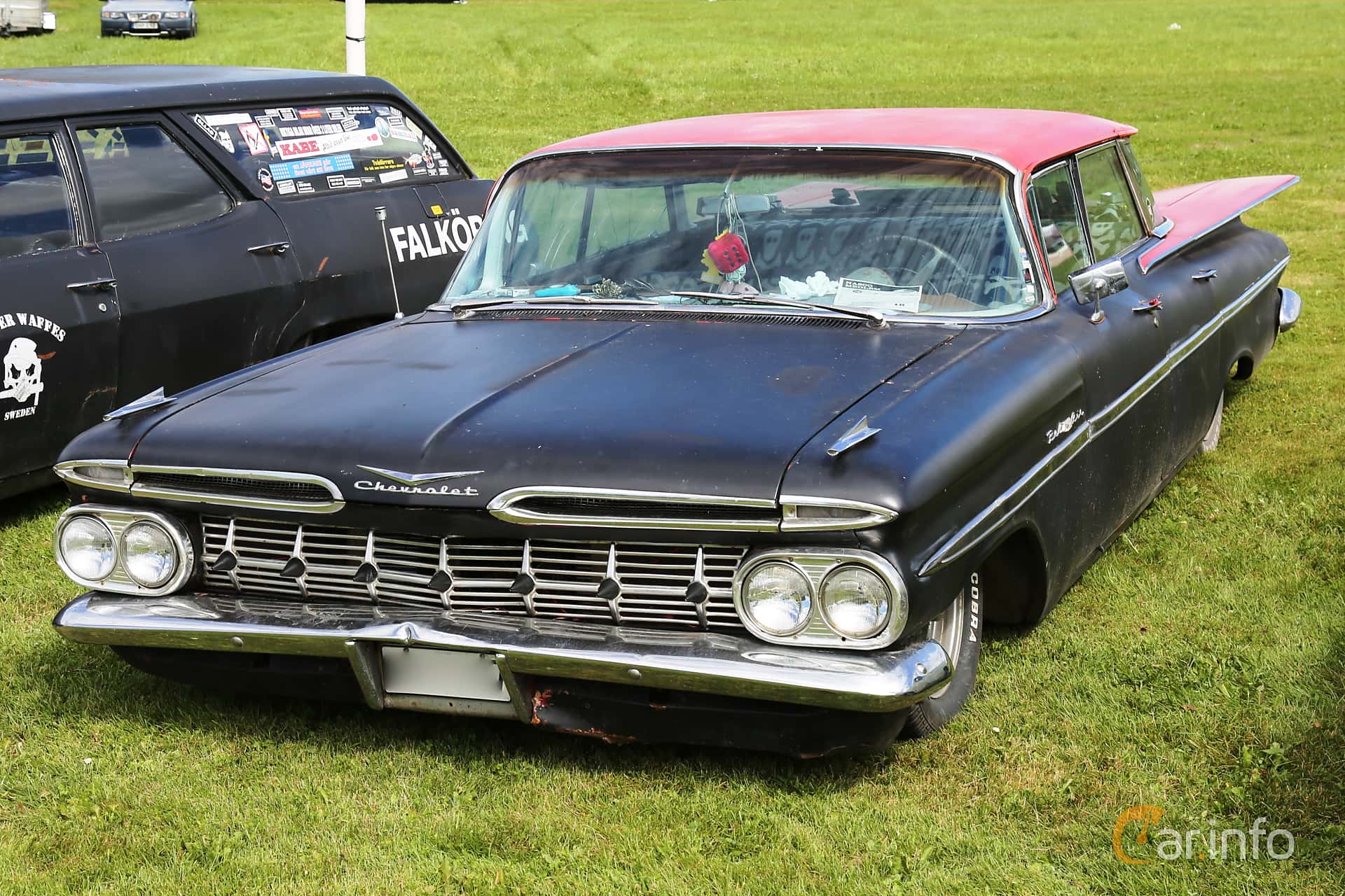 Chevrolet Bel Air Sport Sedan 4.6 V8 Turboglide, 233hp, 1959