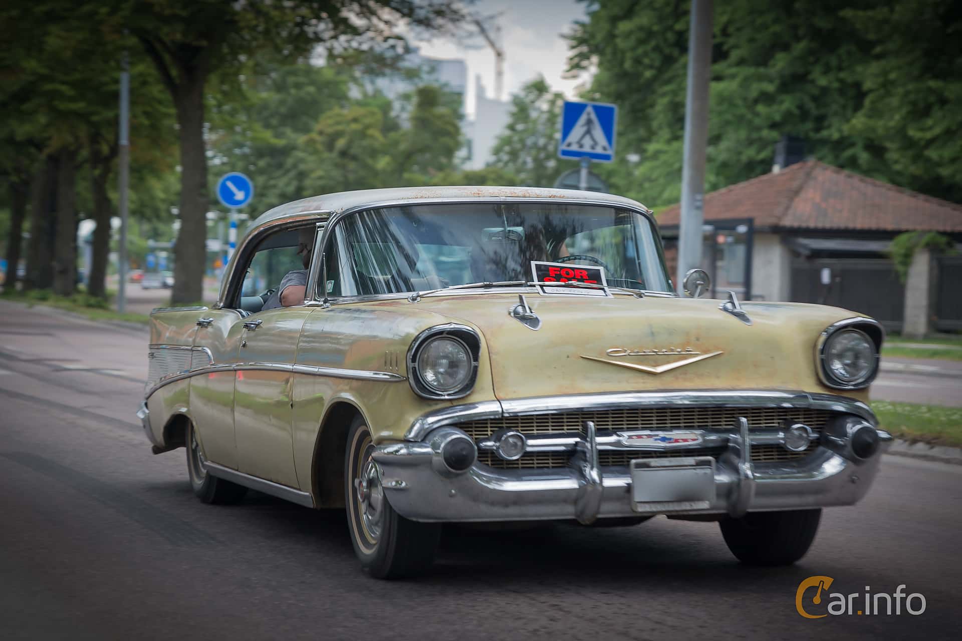 Chevrolet Bel Air Sport Sedan 4.6 V8 Manual, 223hp, 1957