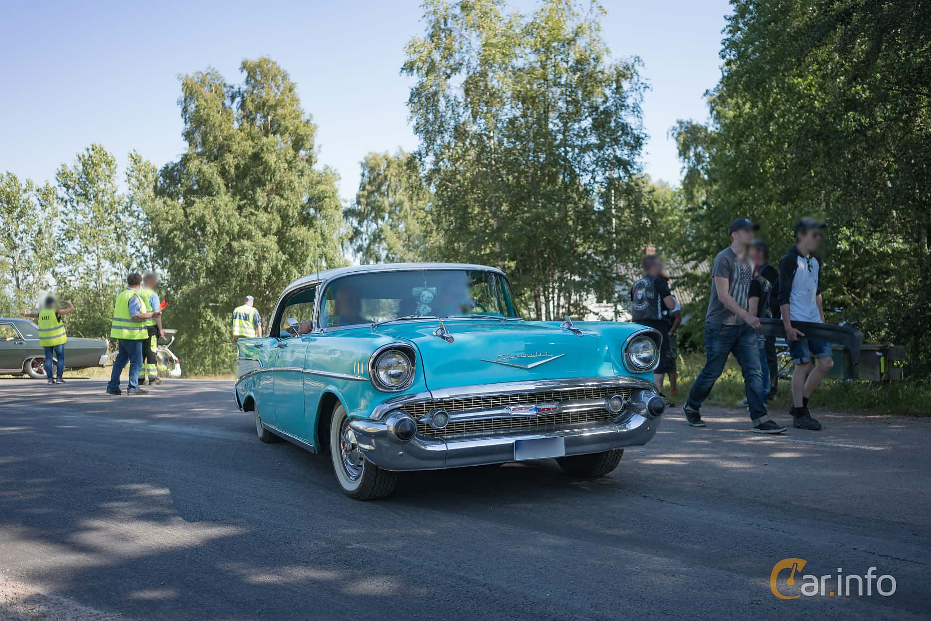 Chevrolet Bel Air Sport Sedan 4.6 V8 Manual, 274hp, 1957
