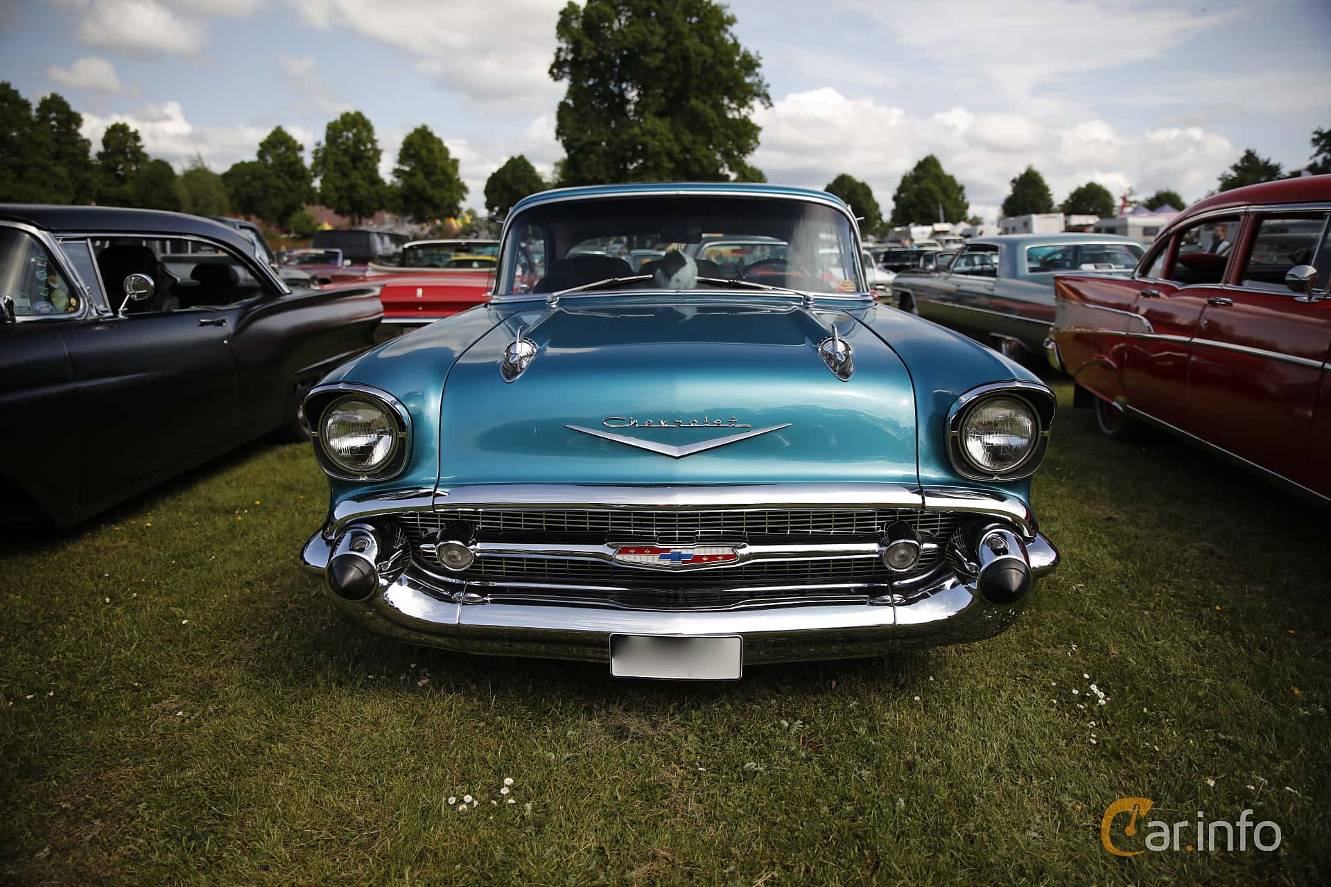 Chevrolet Bel Air Sport Sedan 4.6 V8 FI Manual, 287hp, 1957