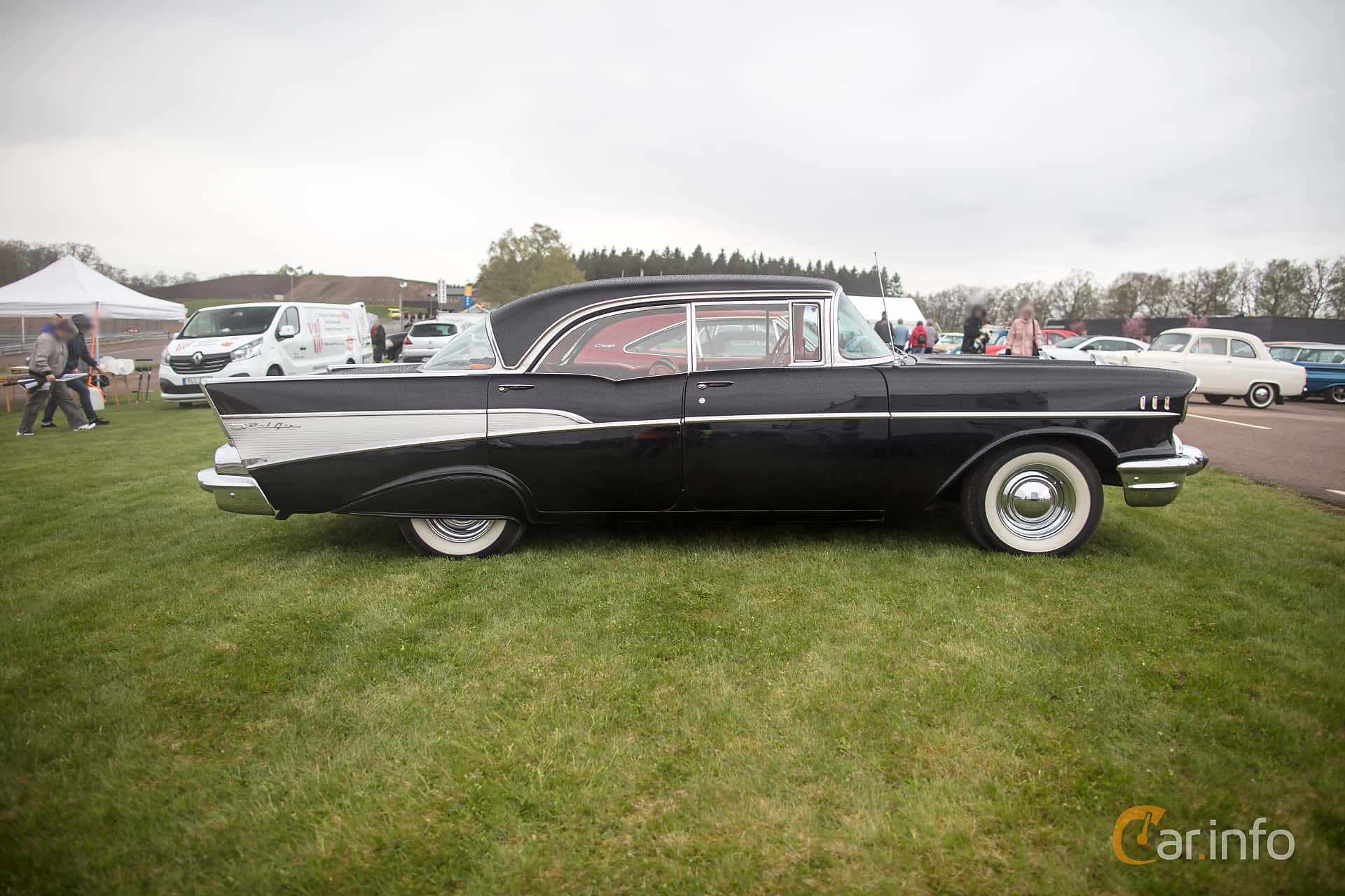 Chevrolet Bel Air Sport Sedan 4.6 V8 Powerglide, 223hp, 1957