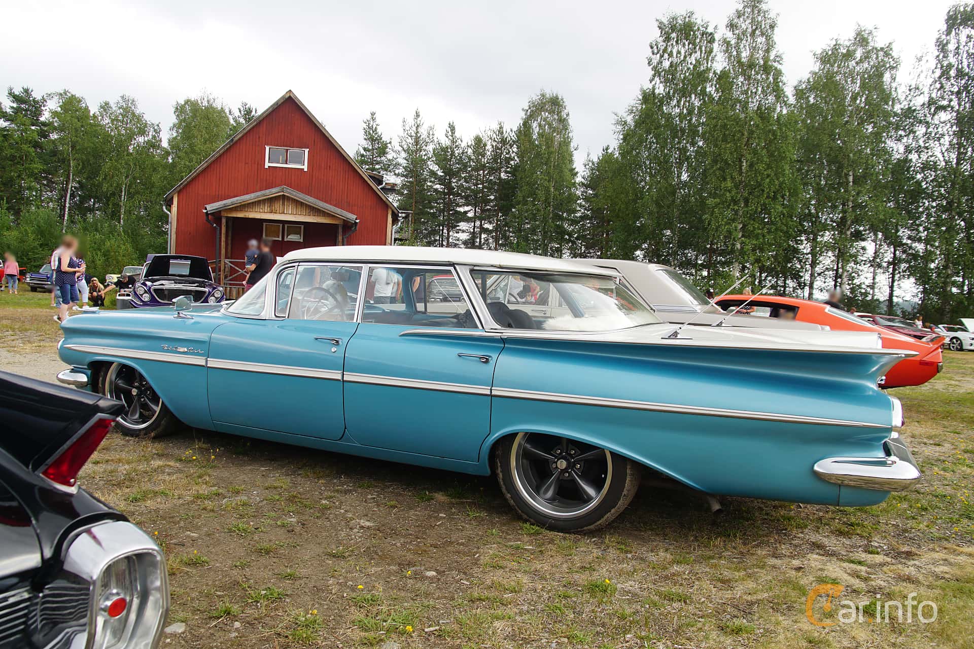Chevrolet Bel Air Sport Sedan 5.7 V8 Manual, 284hp, 1959