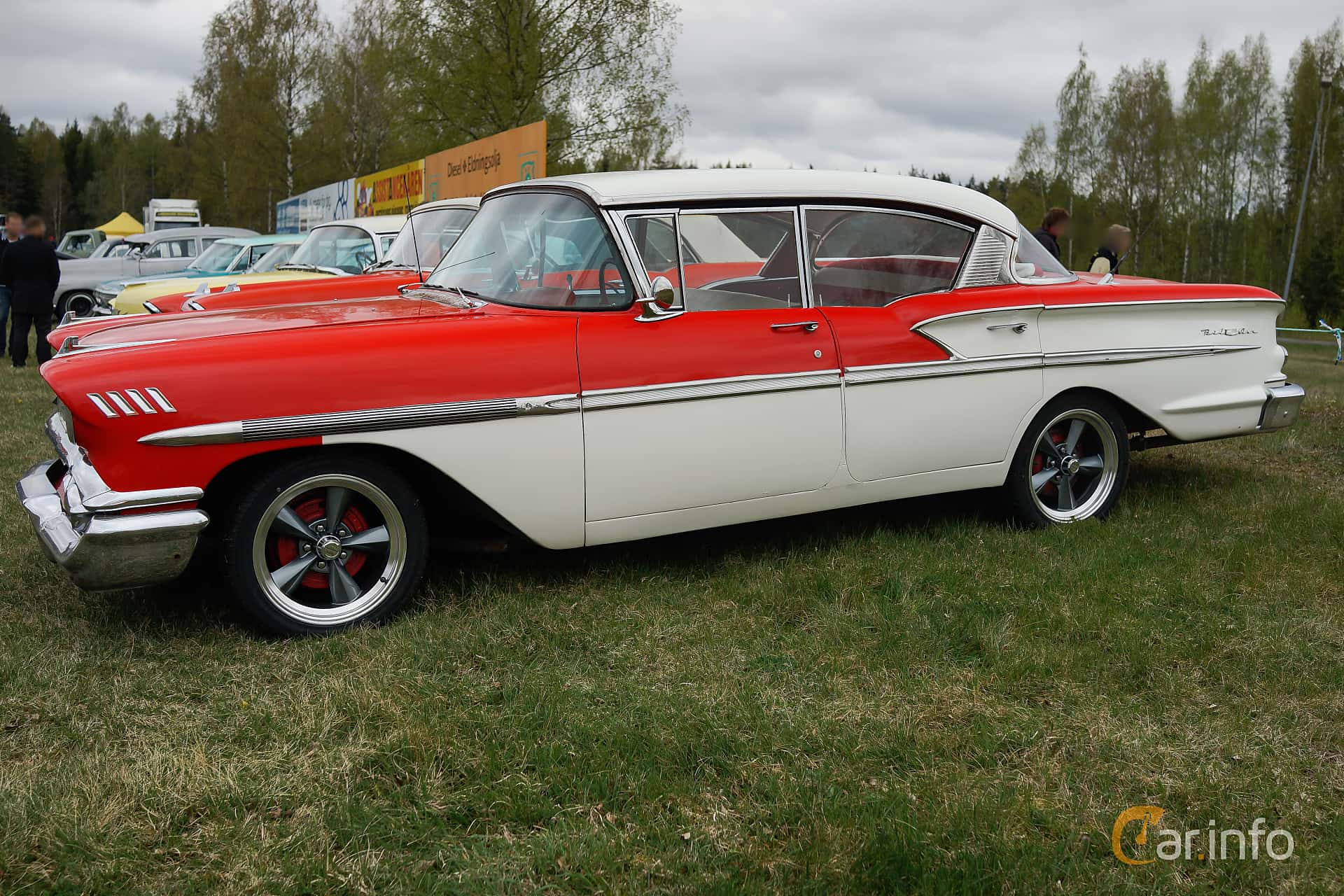 Chevrolet Bel Air Sport Sedan 5.7 V8 Manual, 284hp, 1958