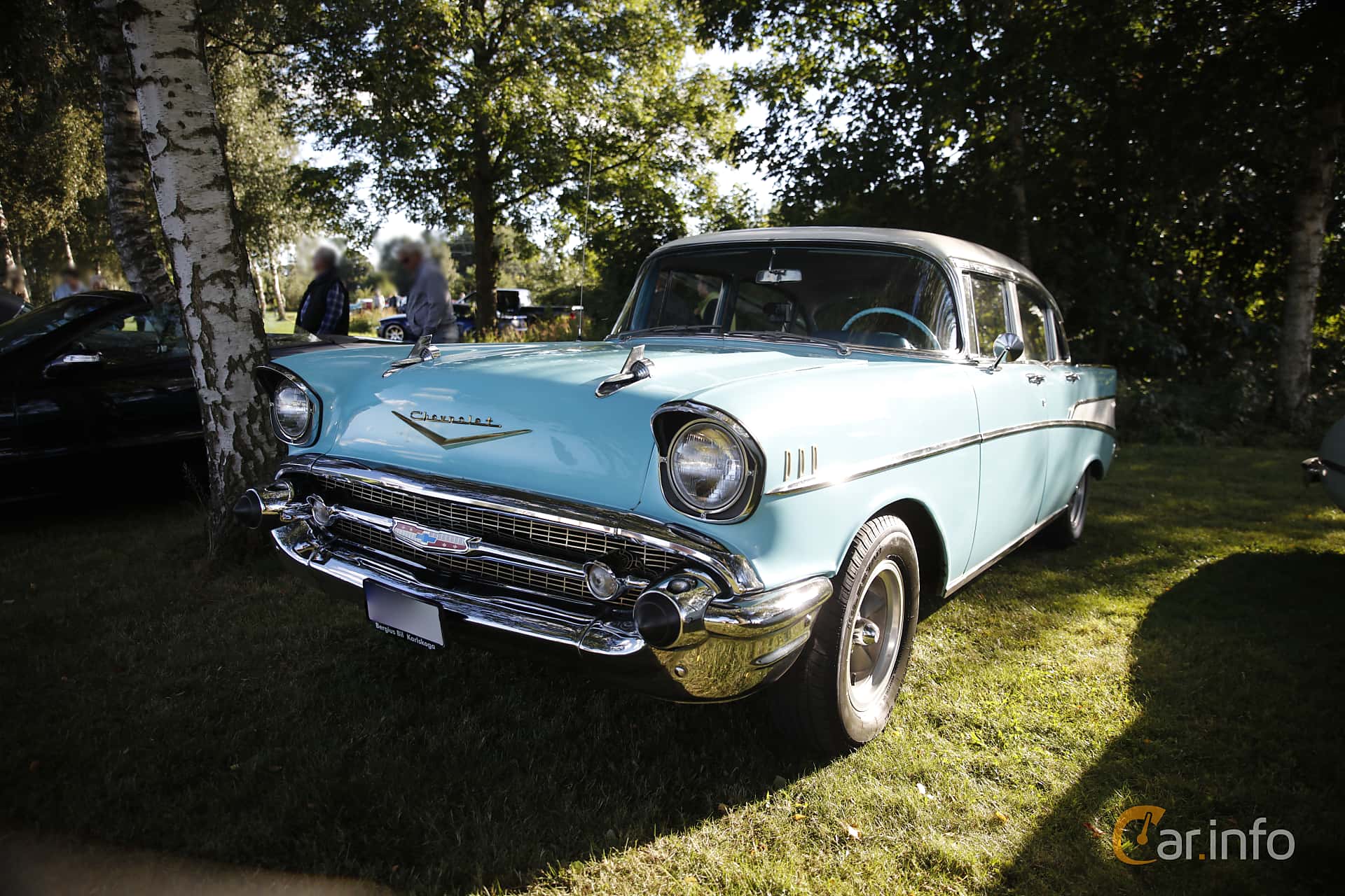 Chevrolet Bel Air 4-door Sedan 4.6 V8 Manual, 248hp, 1957