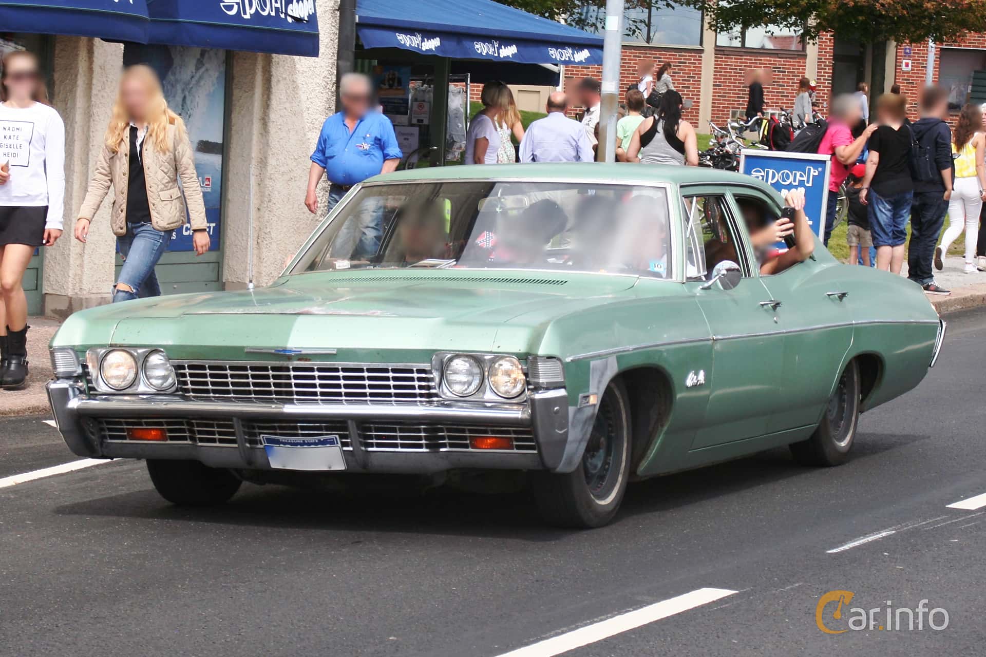 Chevrolet Bel Air 5.0 V8 7th Generation Facelift, Powerglide, 2-speed