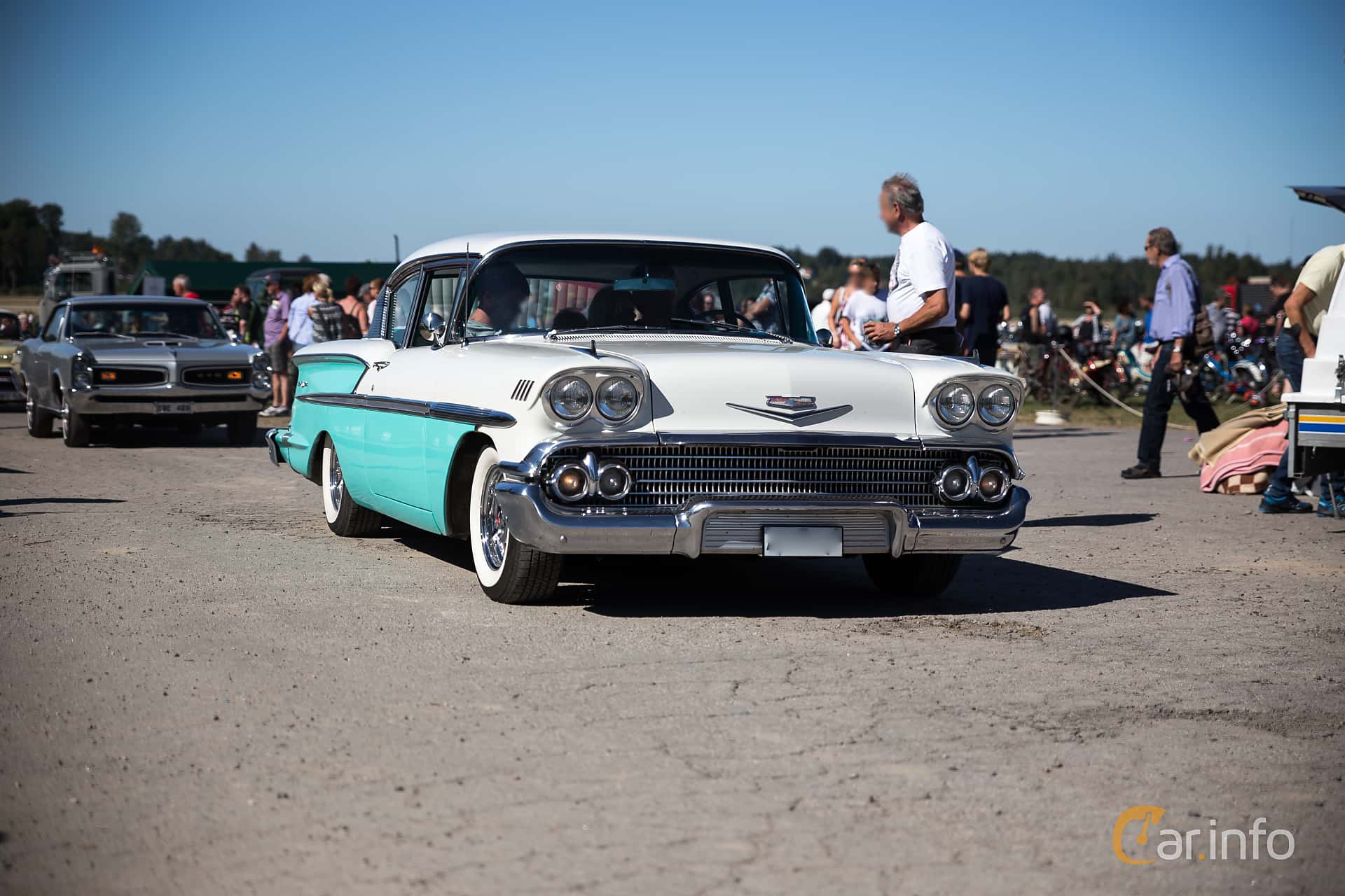 Chevrolet Bel Air 2-door Sedan 4.6 V8 188hp, 1958