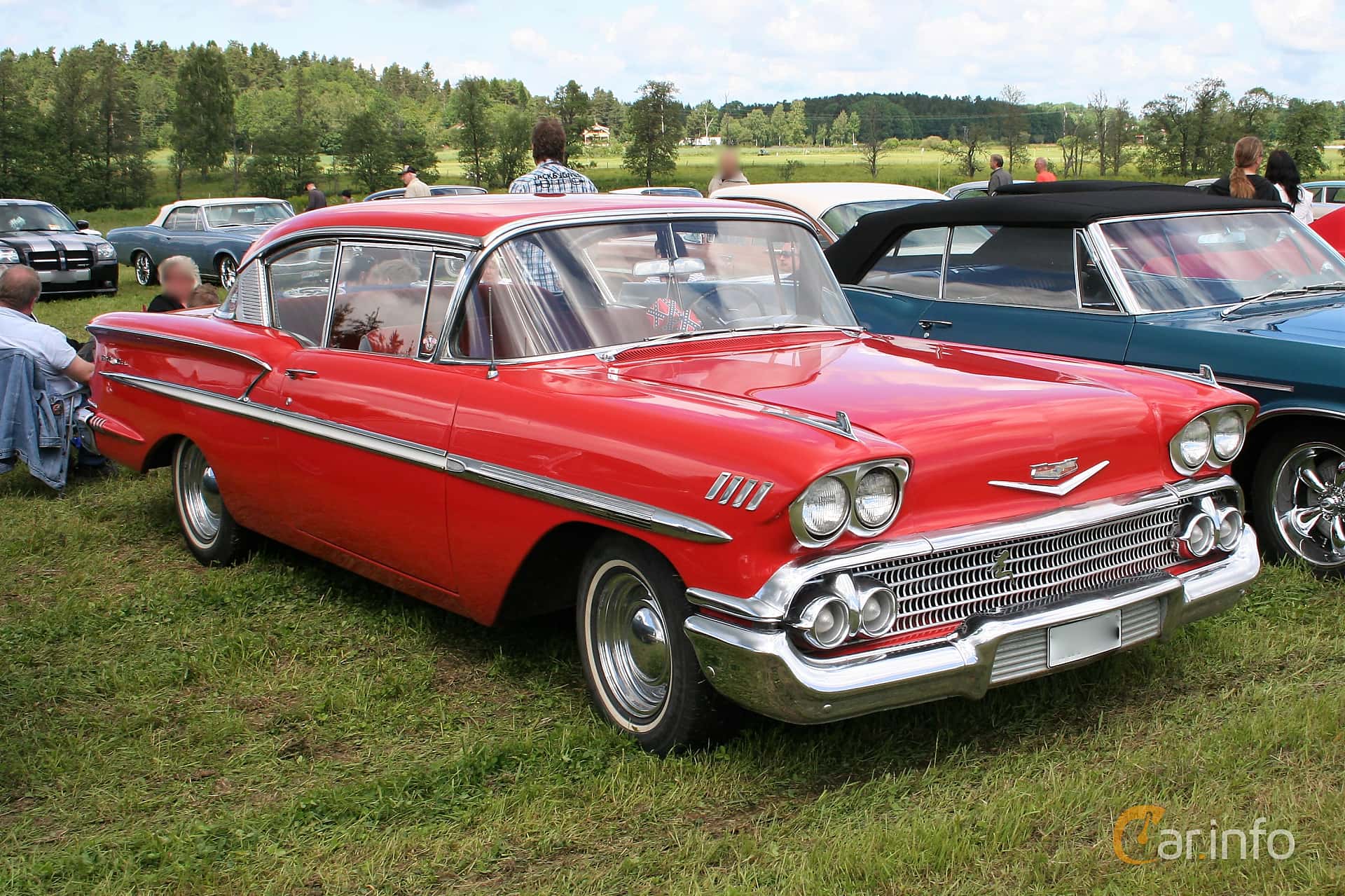 Chevrolet Bel Air Sport Coupé 4.6 V8 Powerglide, 233hp, 1958
