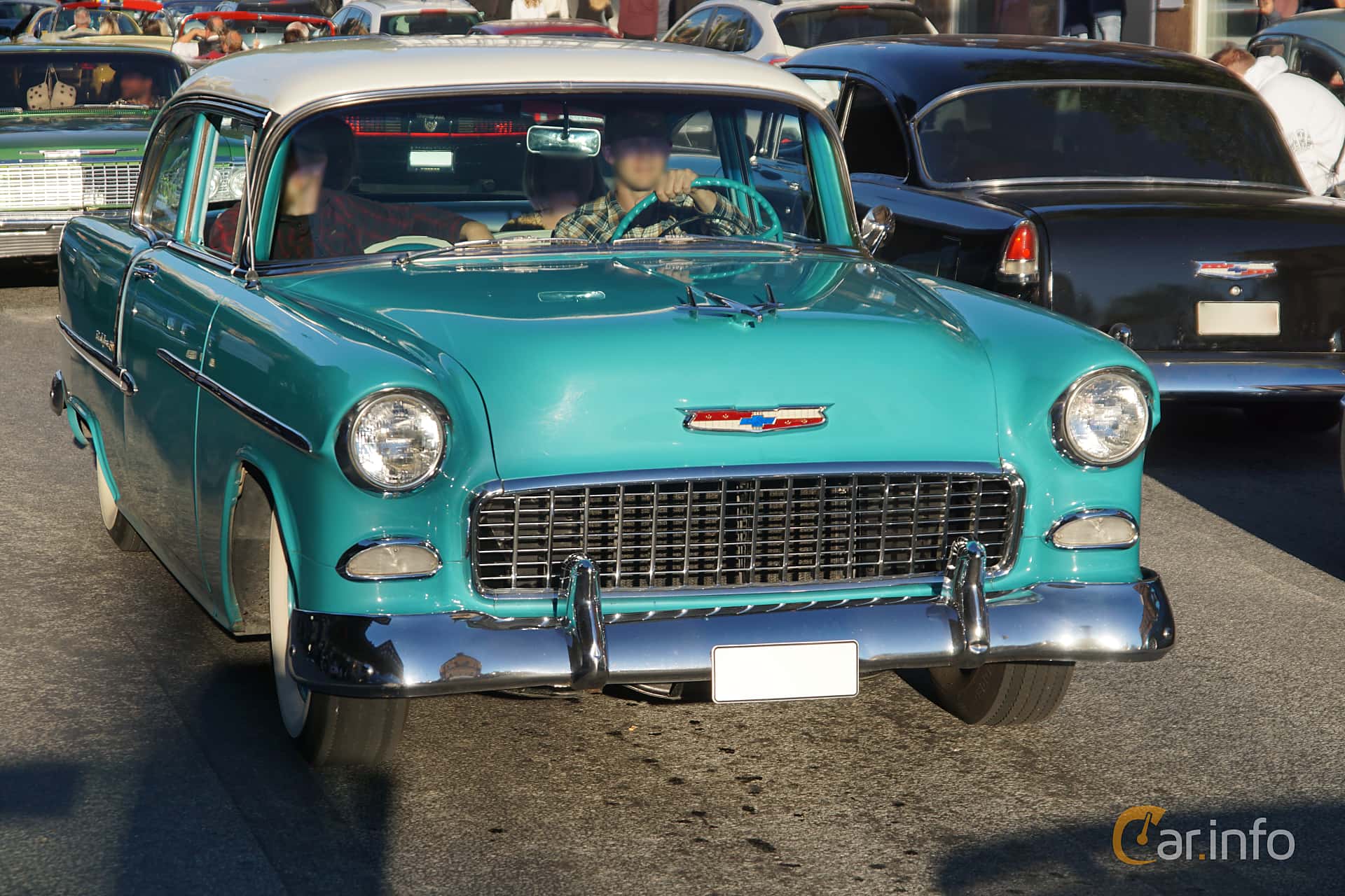 Chevrolet Bel Air 2-door Sedan 4.3 V8 Powerglide, 165hp, 1955